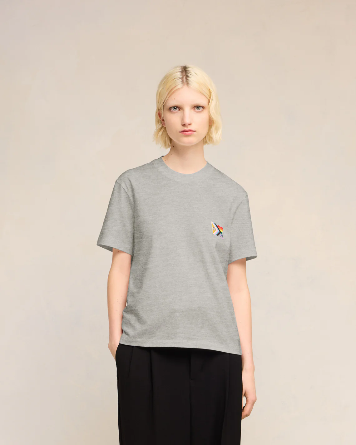 Rainbow Ami de Coeur Classic Fit T-shirt