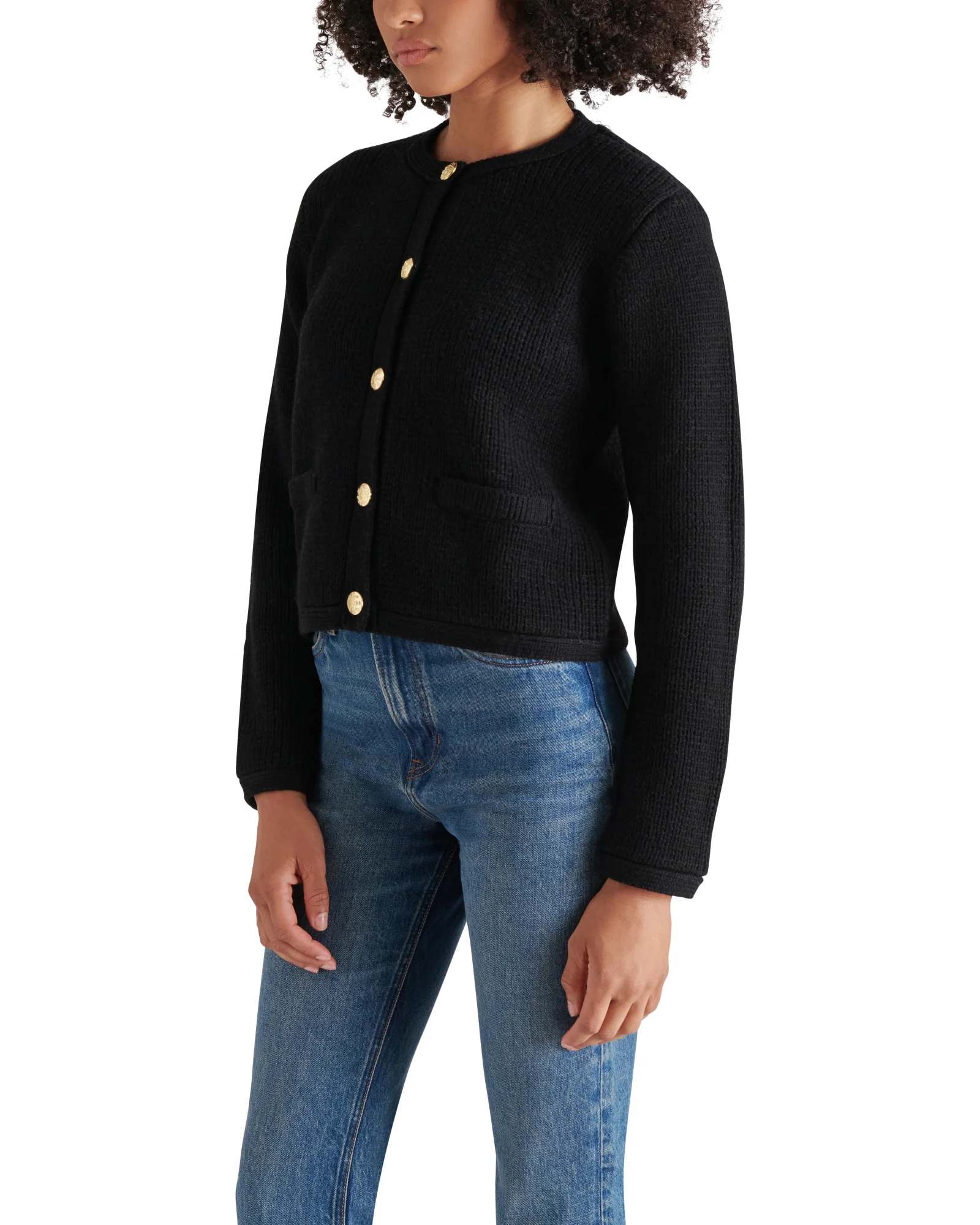 FANTINO SWEATER JACKET BLACK