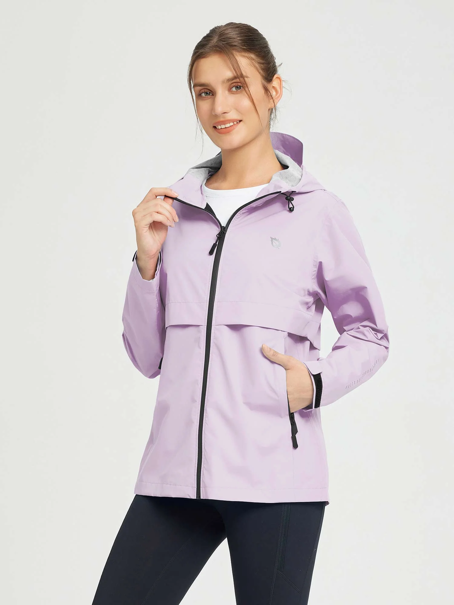Flyleaf Waterproof Hooded Jacket