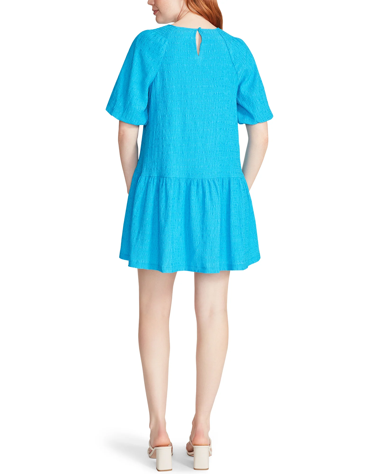ABRAH DRESS TURQUOISE