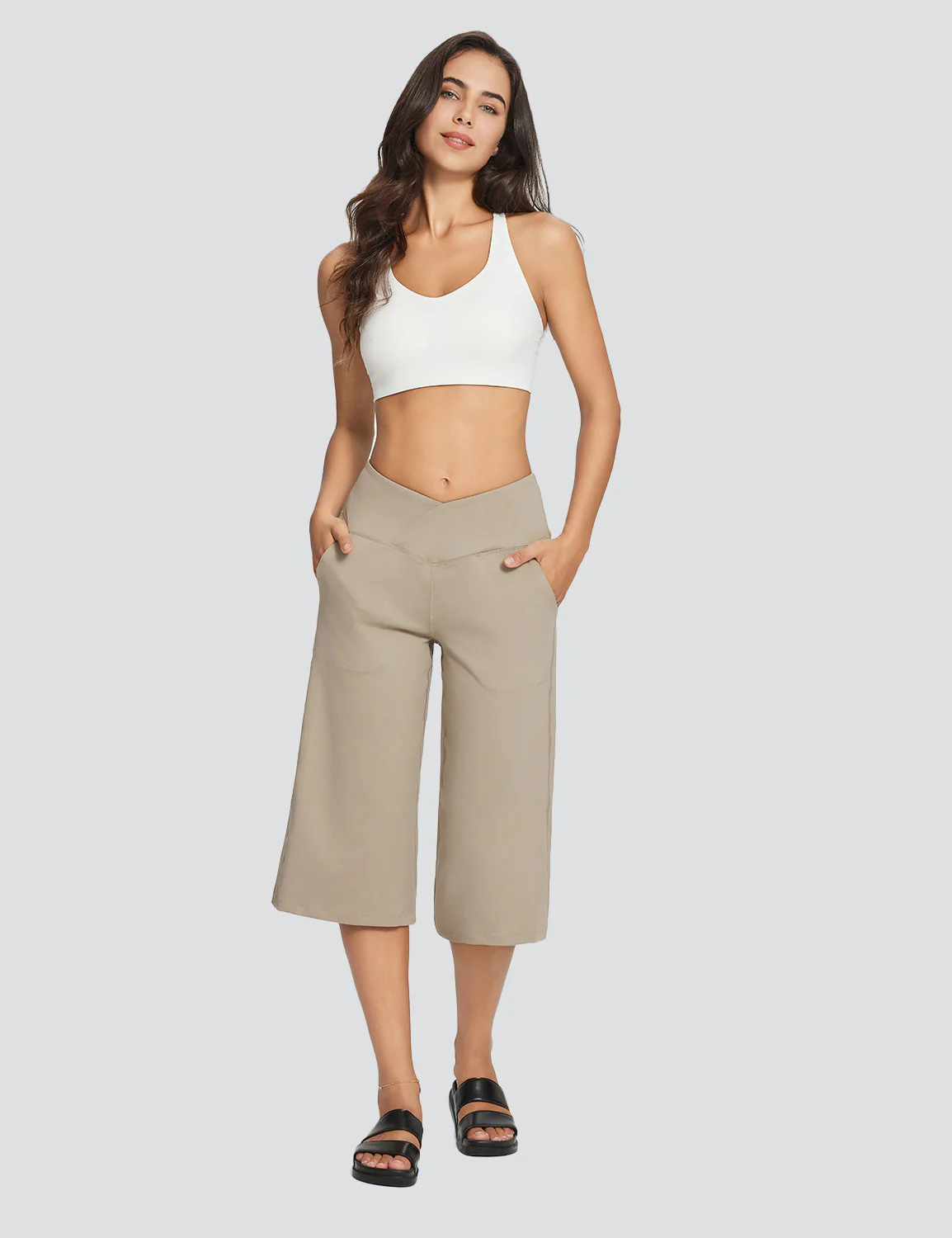 Laureate Crossover High Rise Wide-leg Pants