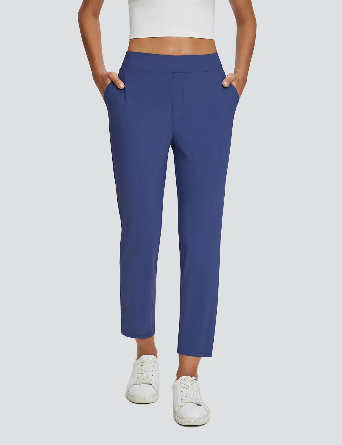 Flyleaf Ankle-length High-rise Pants