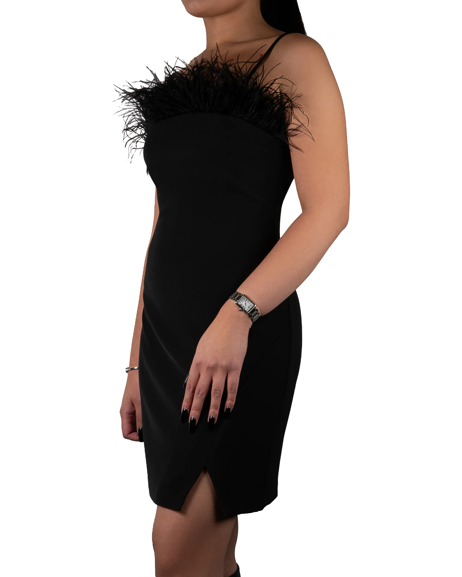 CALANDRA DRESS BLACK