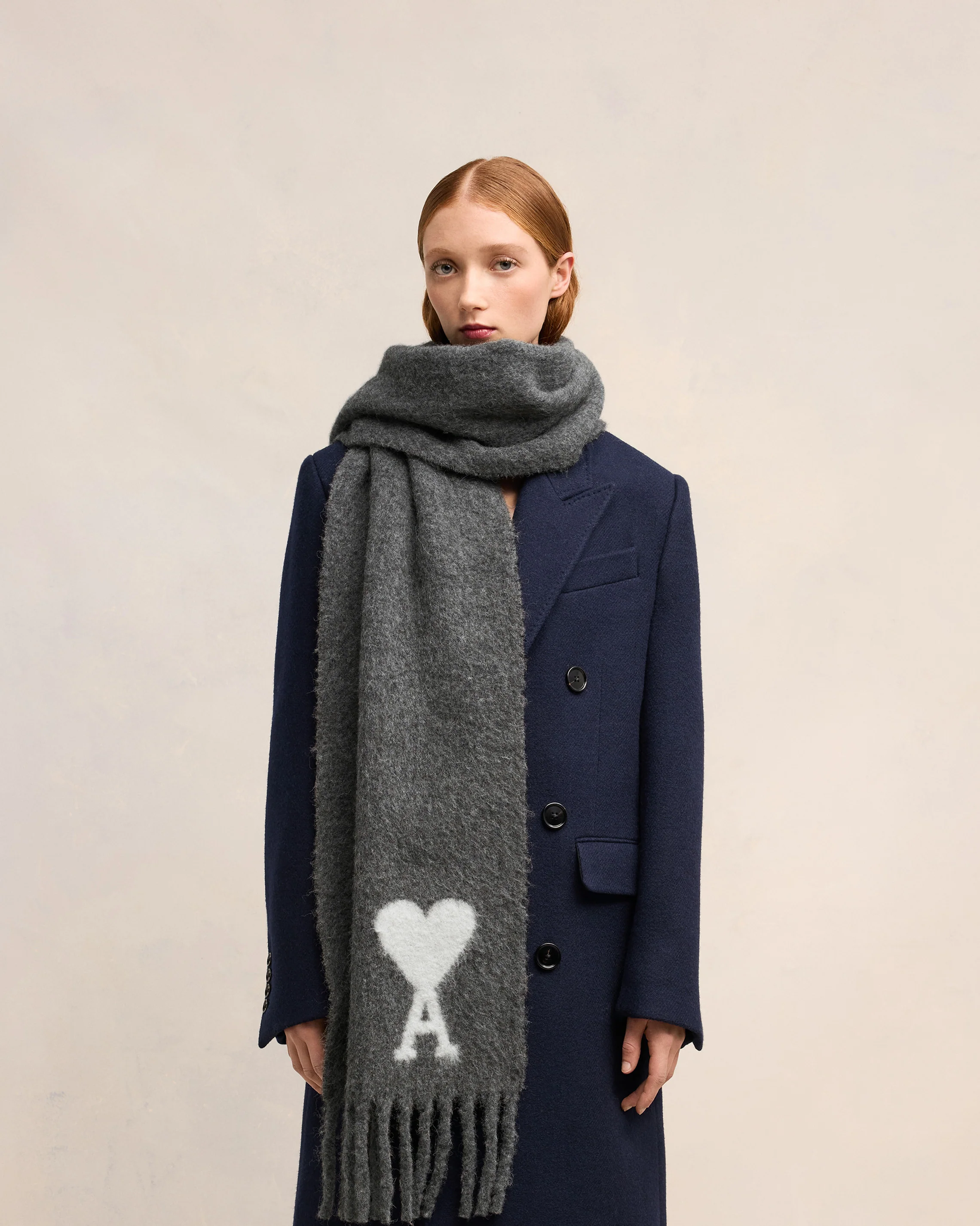 Oversized Ami de Coeur Scarf