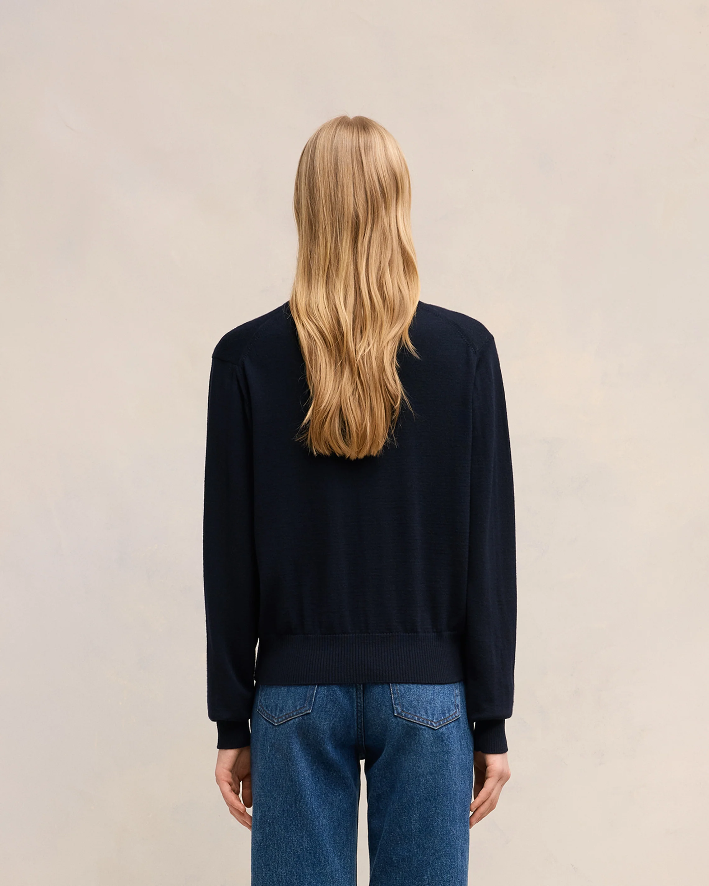 Red Ami de Coeur Turtle Neck Sweater