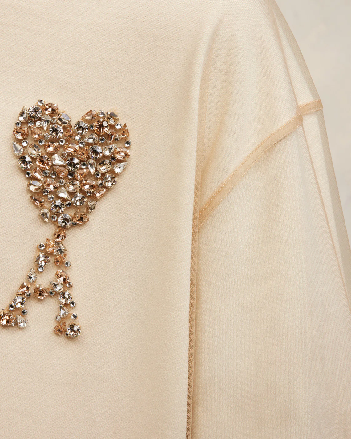 Ami de Coeur Embroidery T-shirt