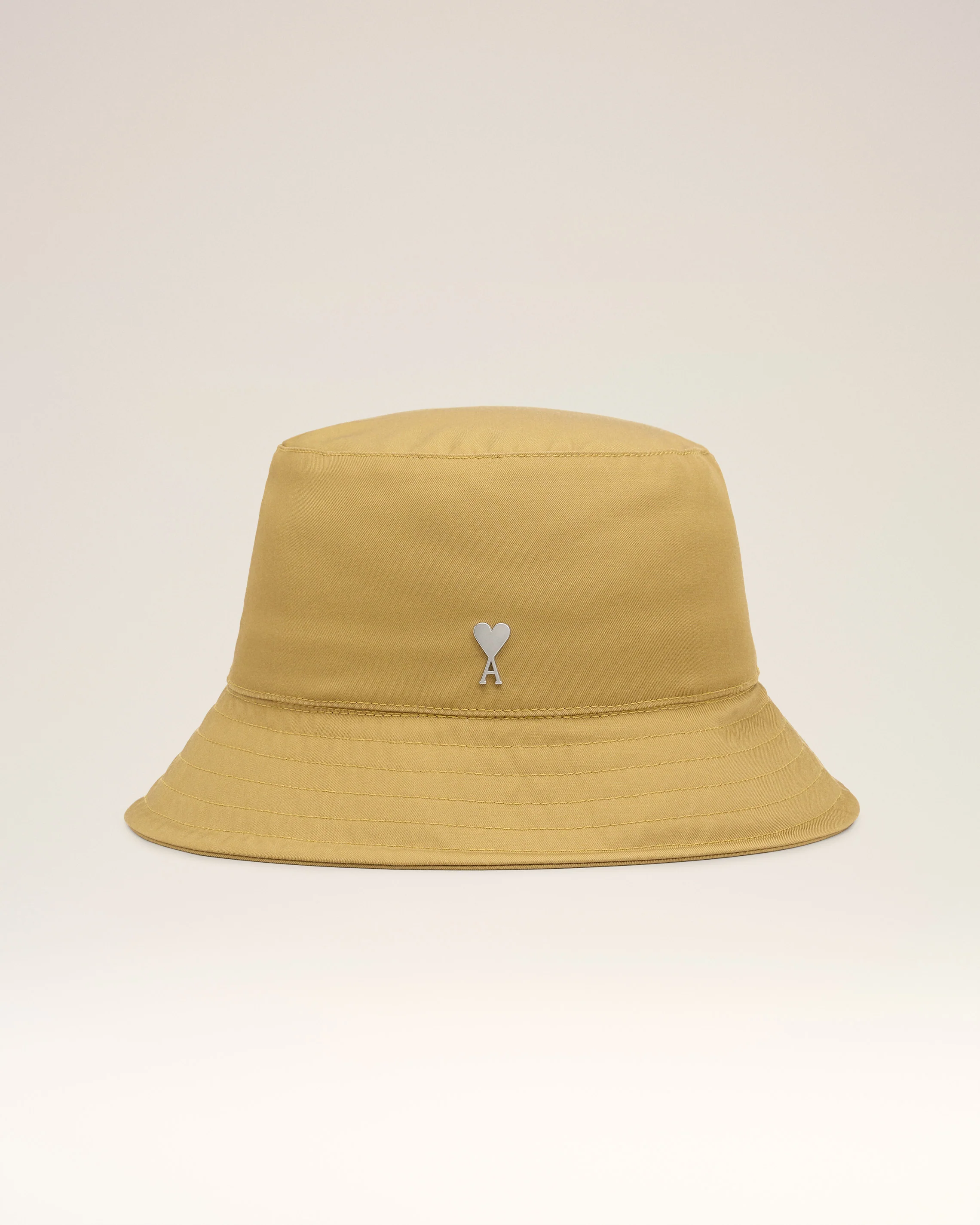Mustard Twill Ami de Coeur Stud Bucket Hat