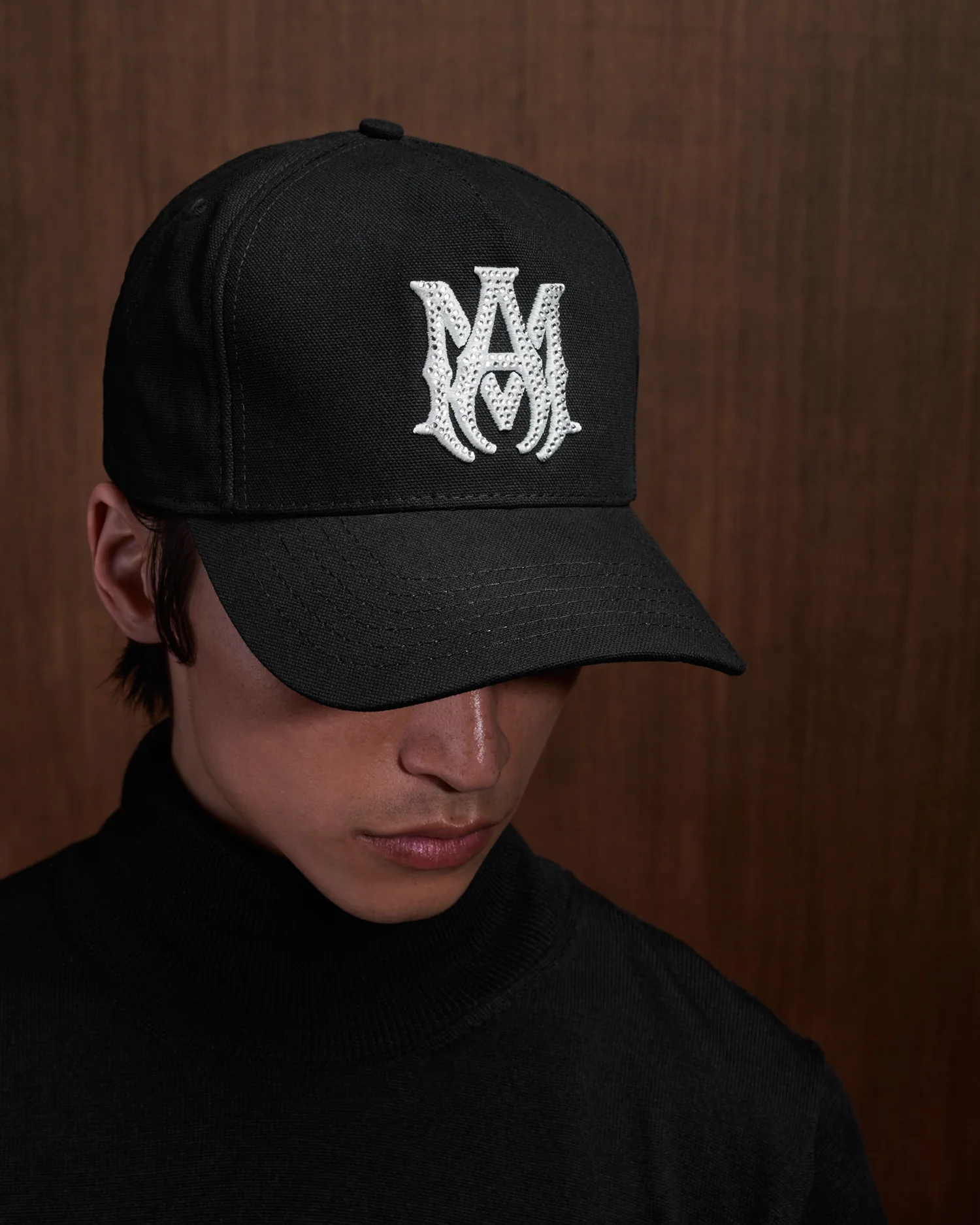 MA CRYSTAL HAT - Black