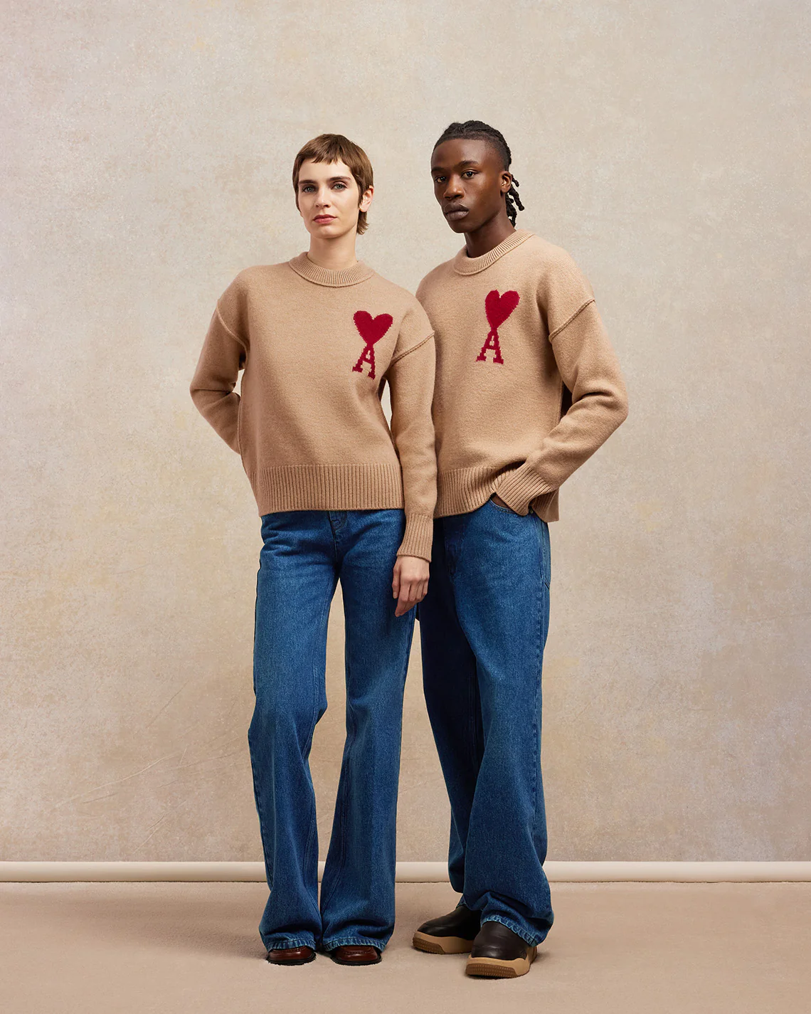 Red Ami de Coeur Sweater