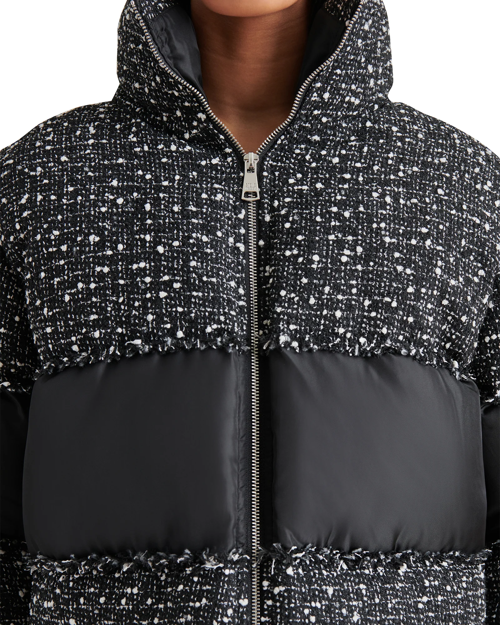 SNOW DROP JACKET BLACK MULTI