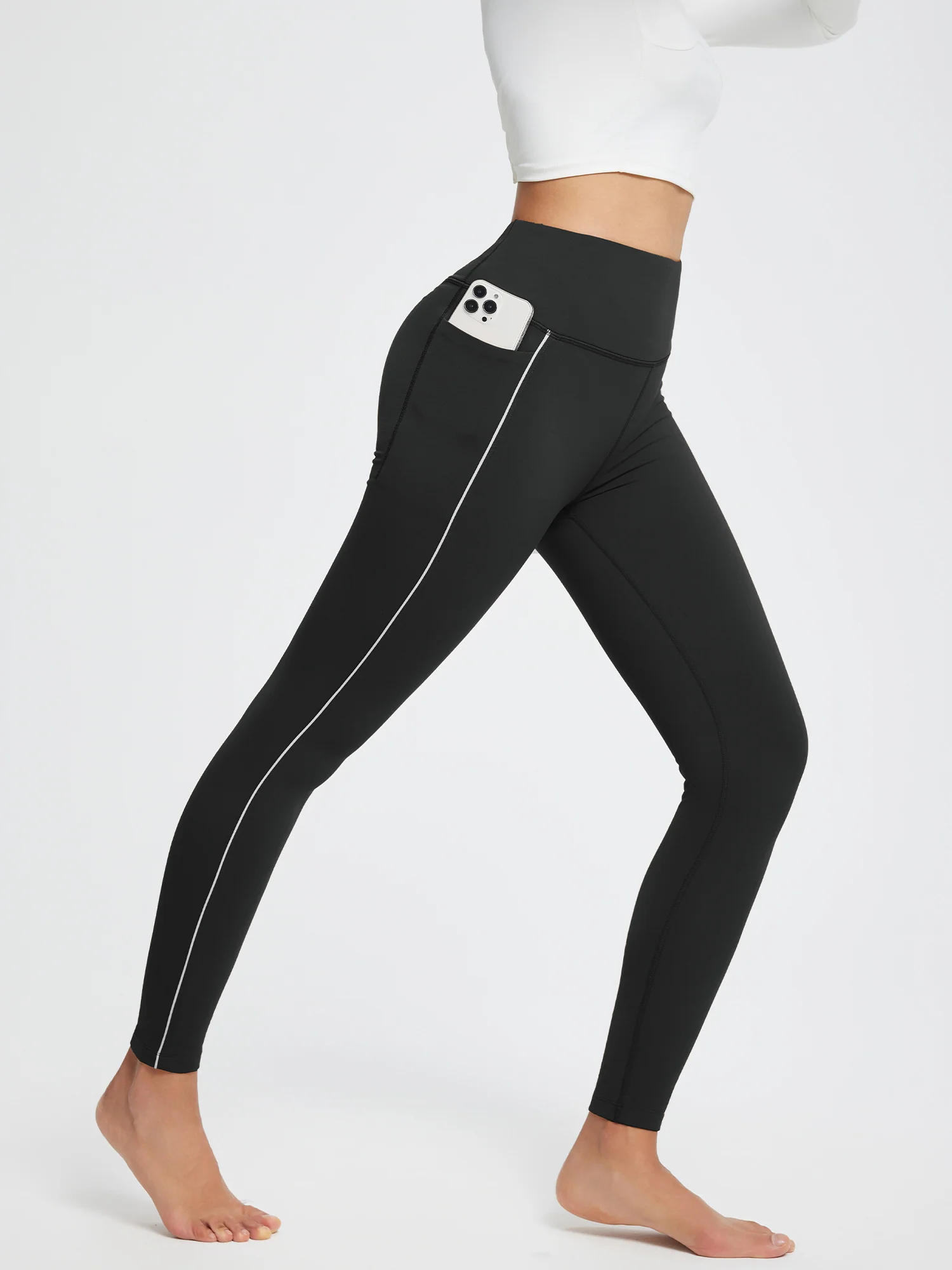 Laureate Fleece High-Waisted Leggings