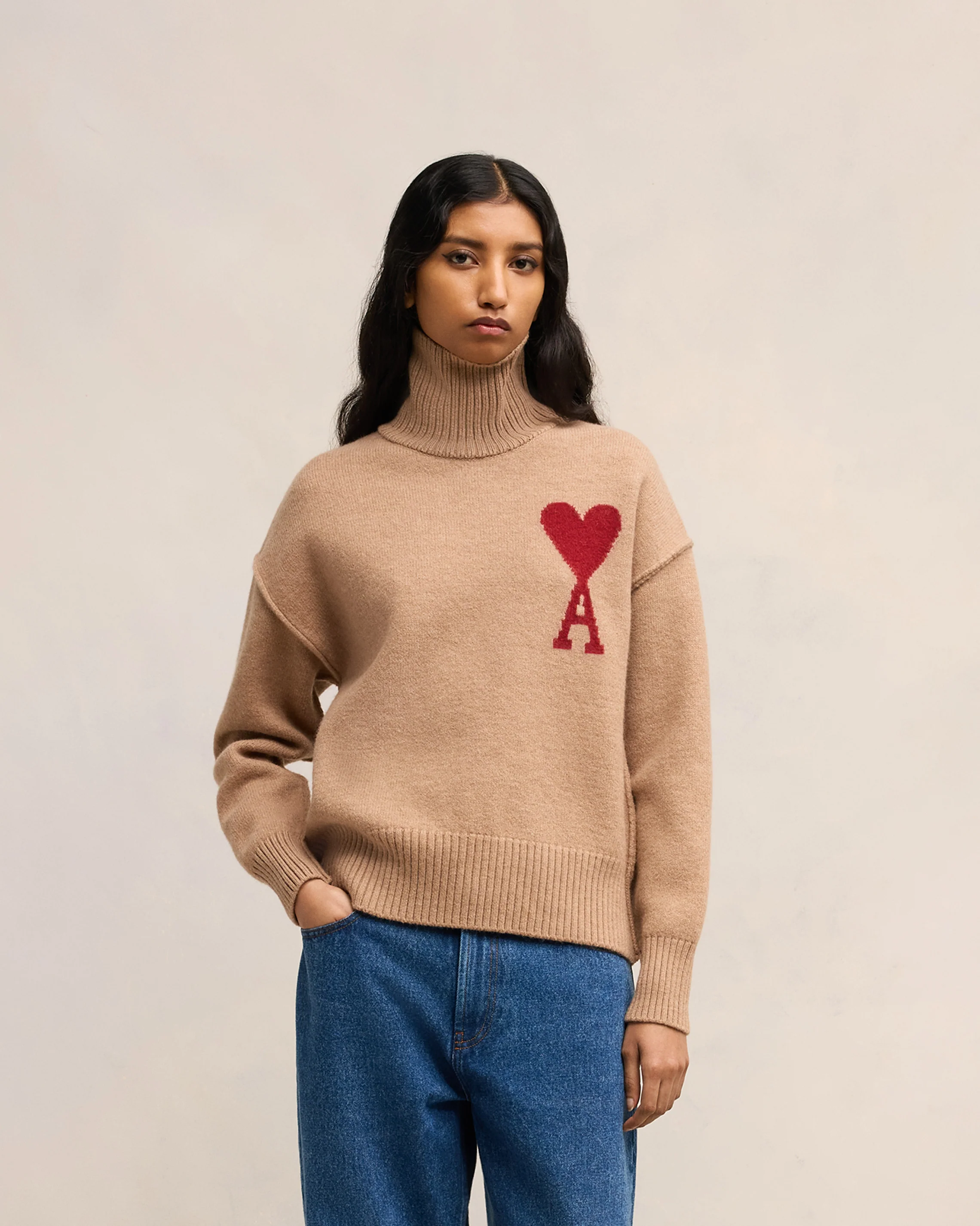 Red Ami de Coeur Sweater