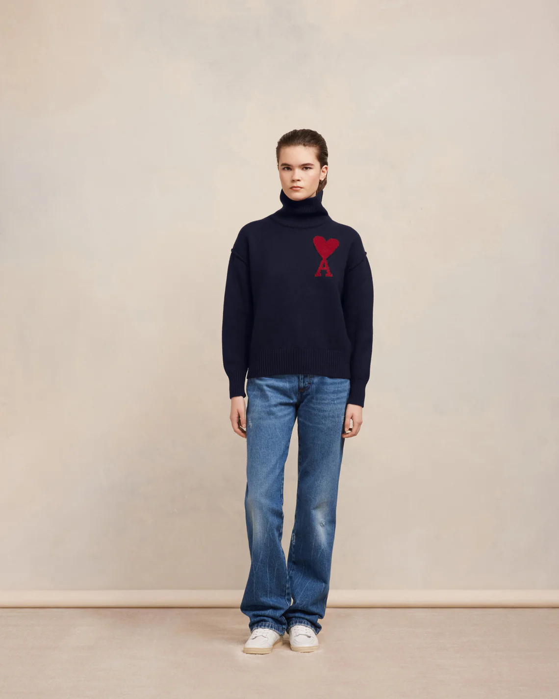 Red Ami de Coeur Sweater