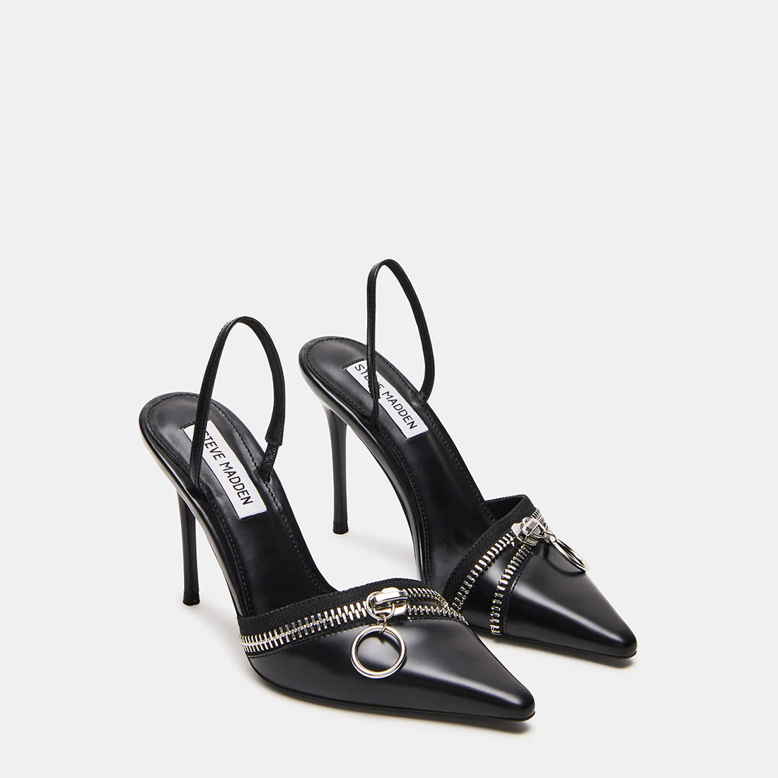 DIPPER BLACK LEATHER