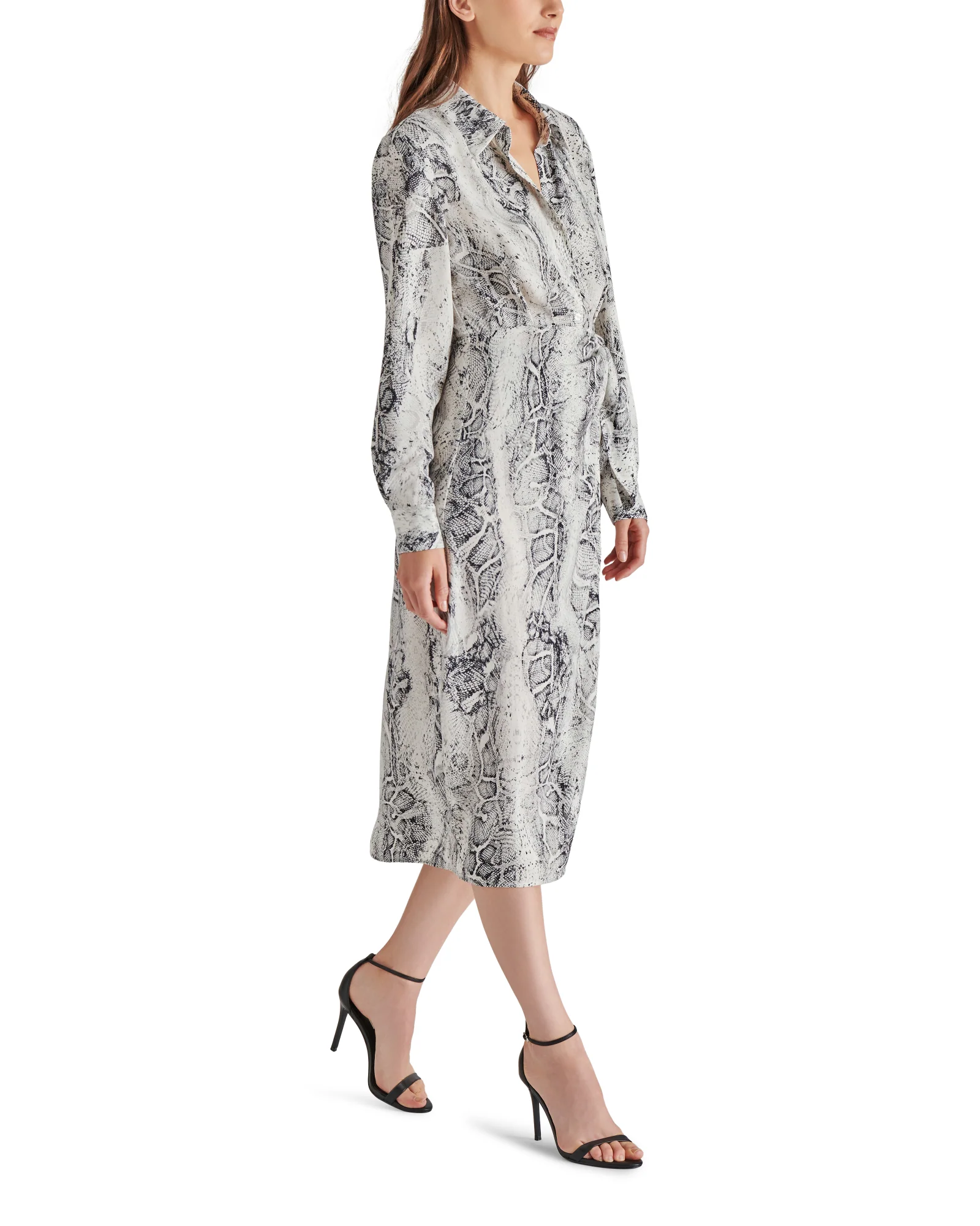 DANIELLA DRESS BLACK/WHITE