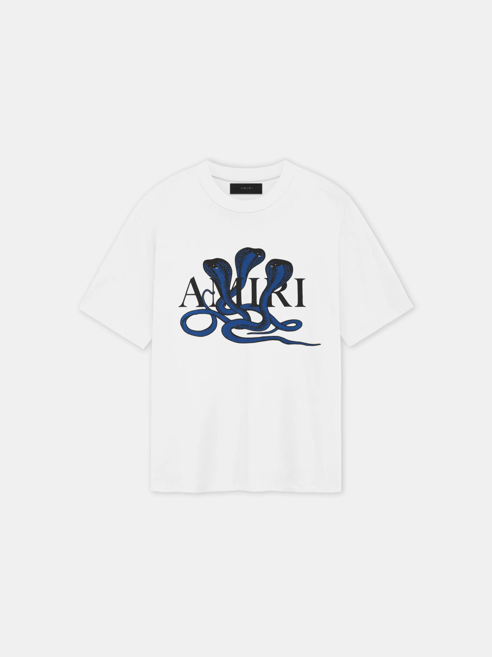 POISON TEE - White Blue