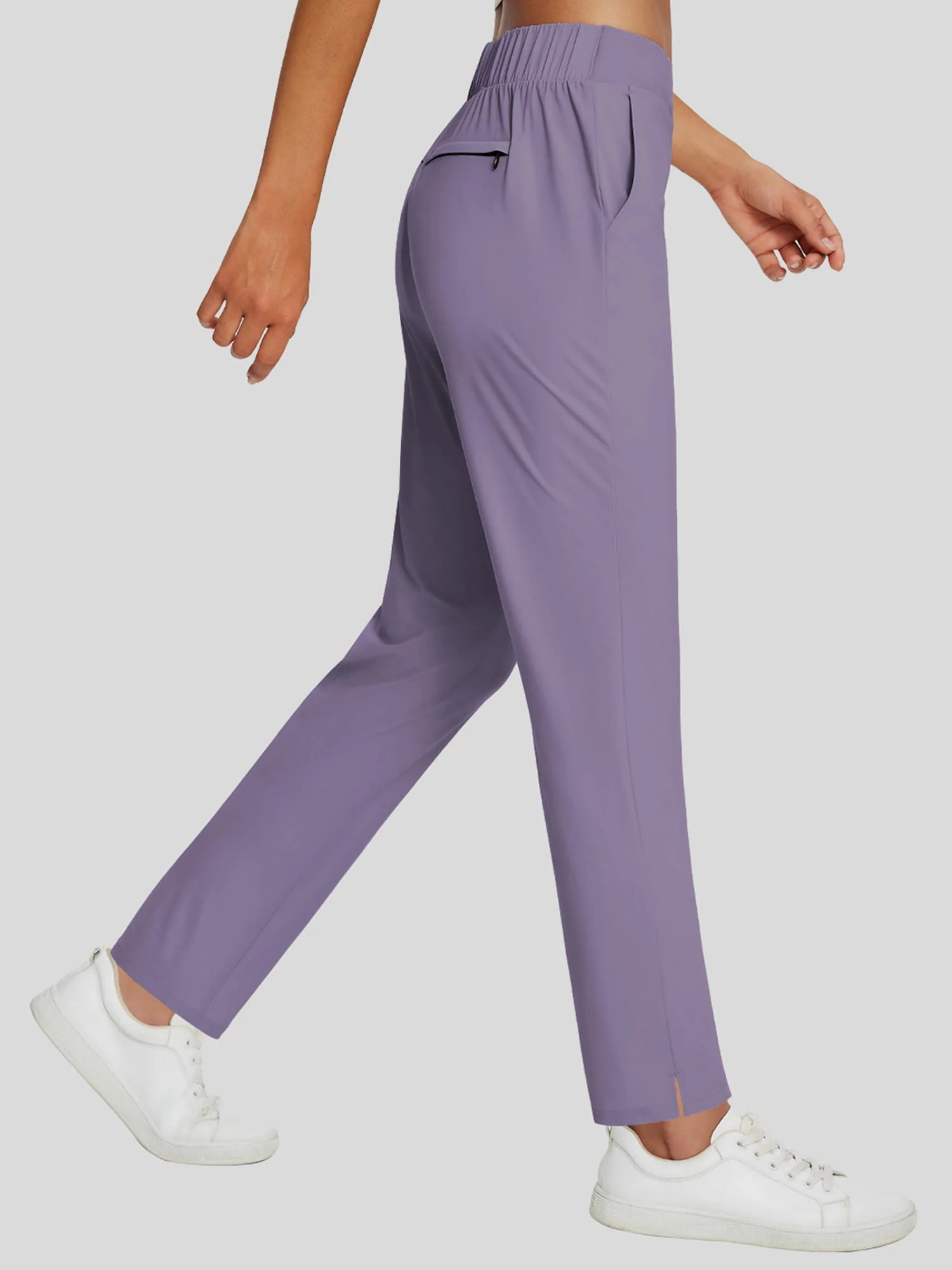 Flyleaf Ankle-length High-rise Pants