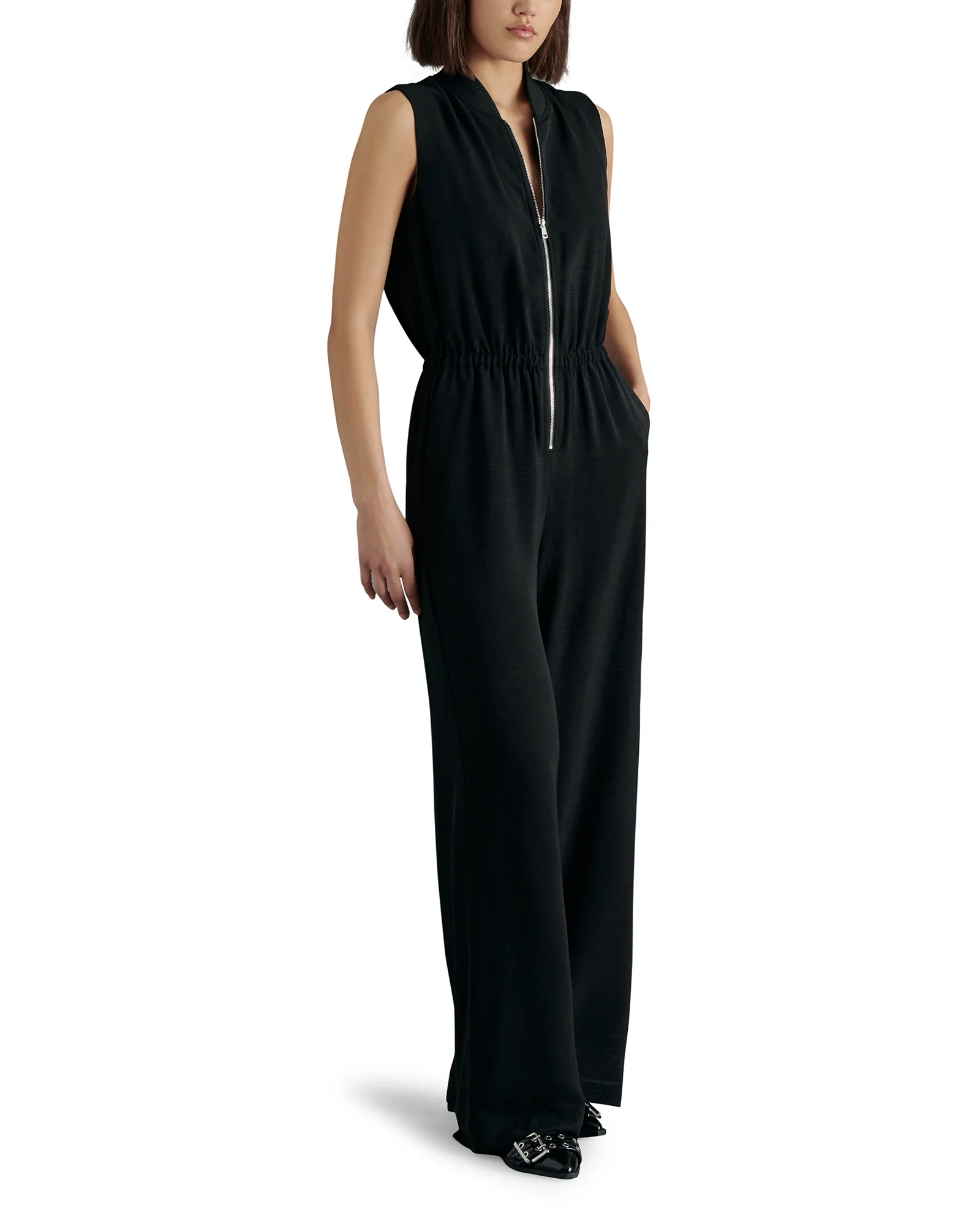 SAFFRON JUMPSUIT BLACK