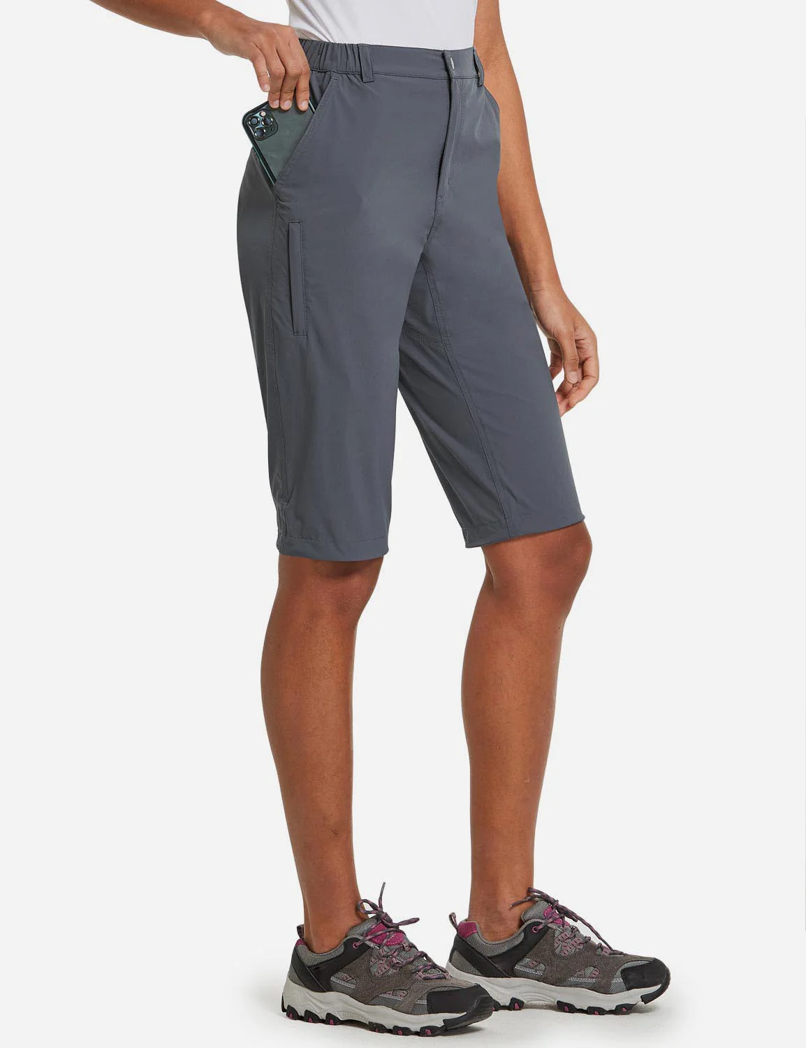 Flyleaf UPF50+ DWR Knee-Length Shorts
