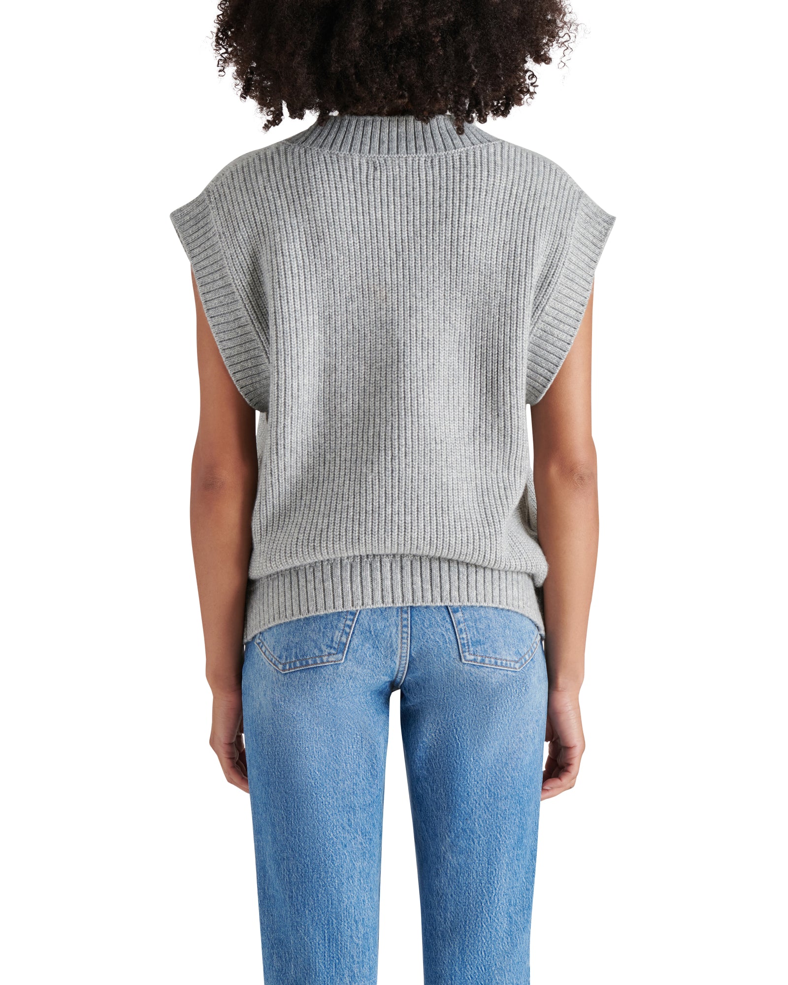 GIORGIA SWEATER VEST GREY