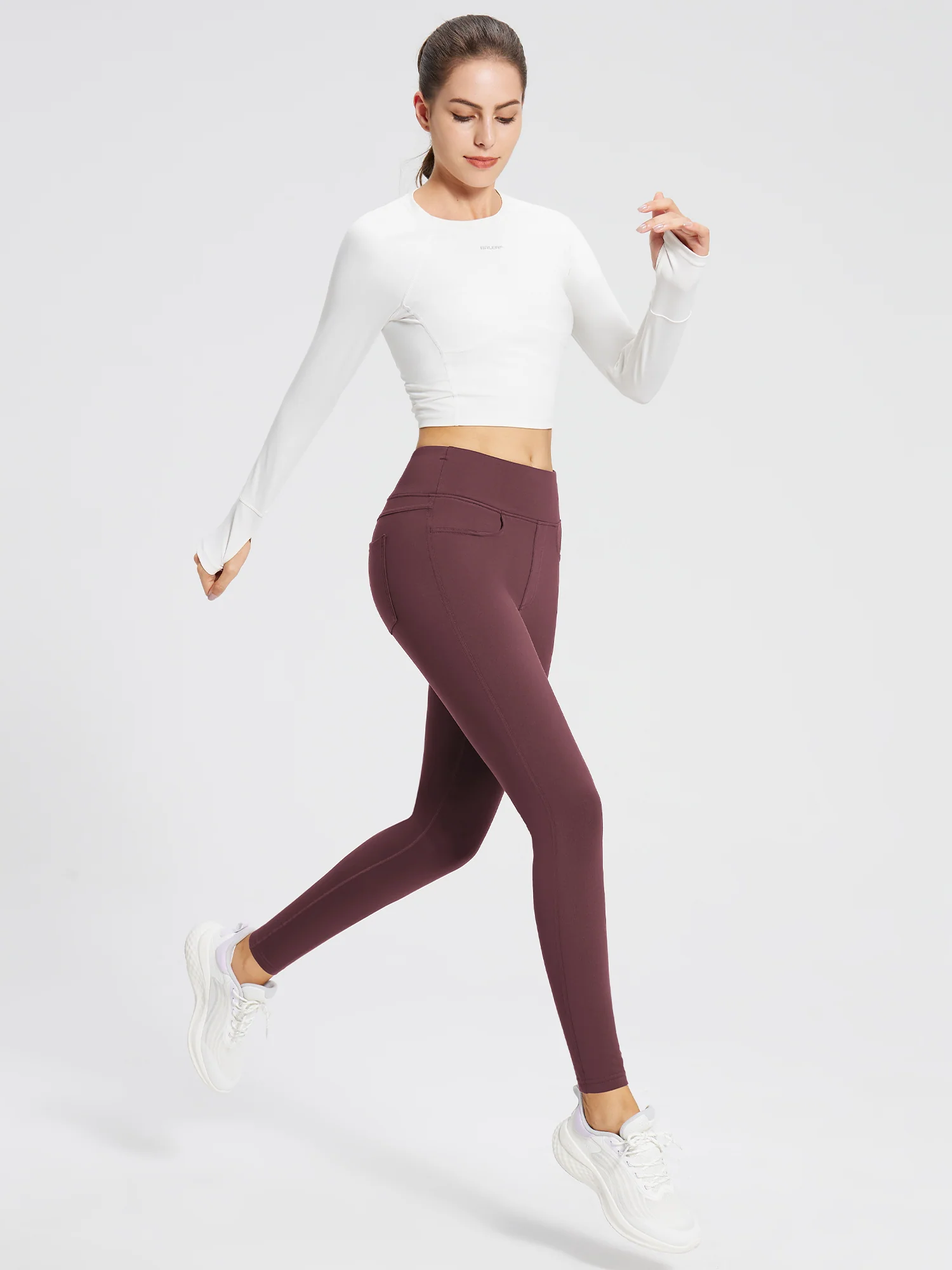Laureate Fleece-Lined Denim Leggings