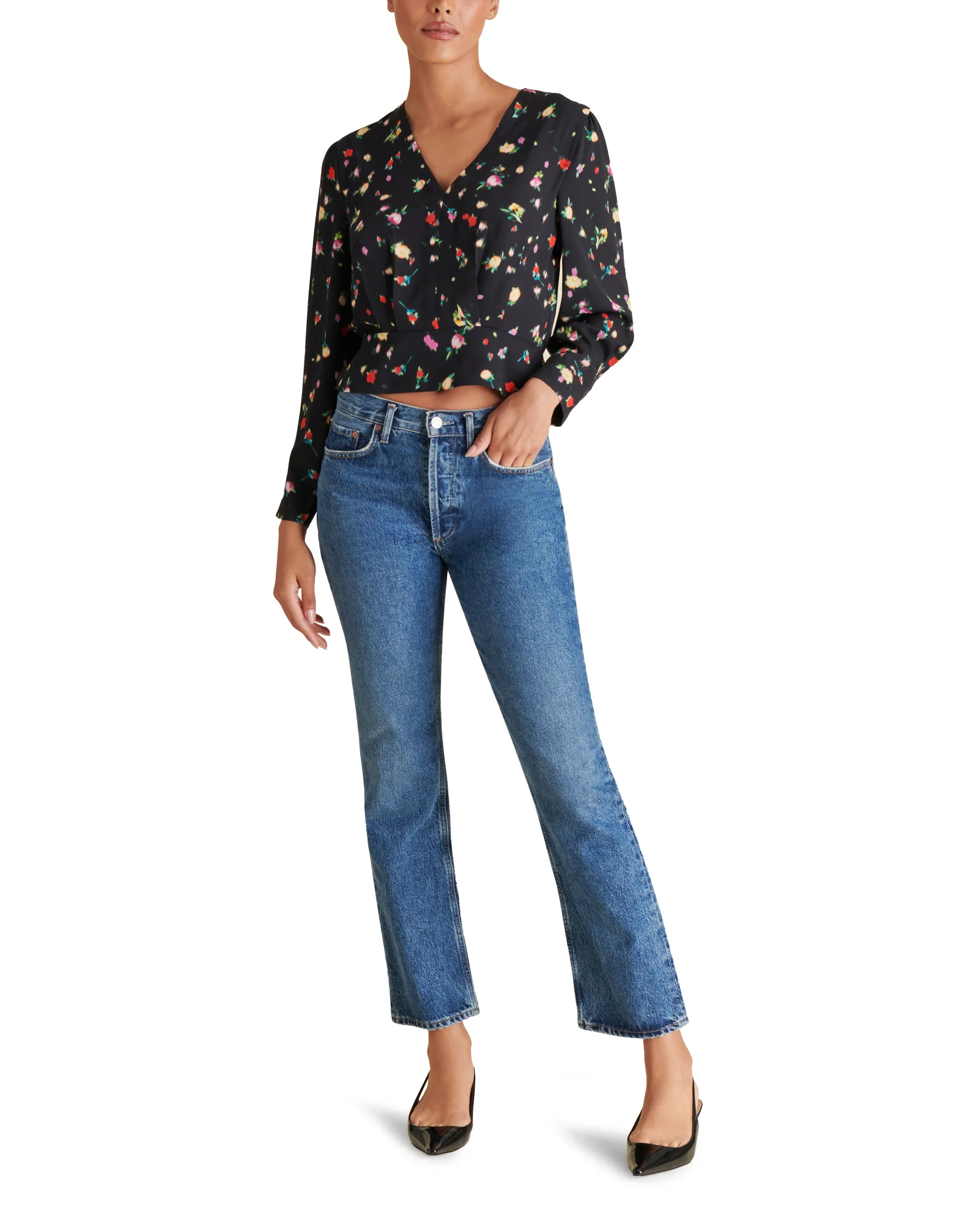 RAYNE TOP BLACK MULTI