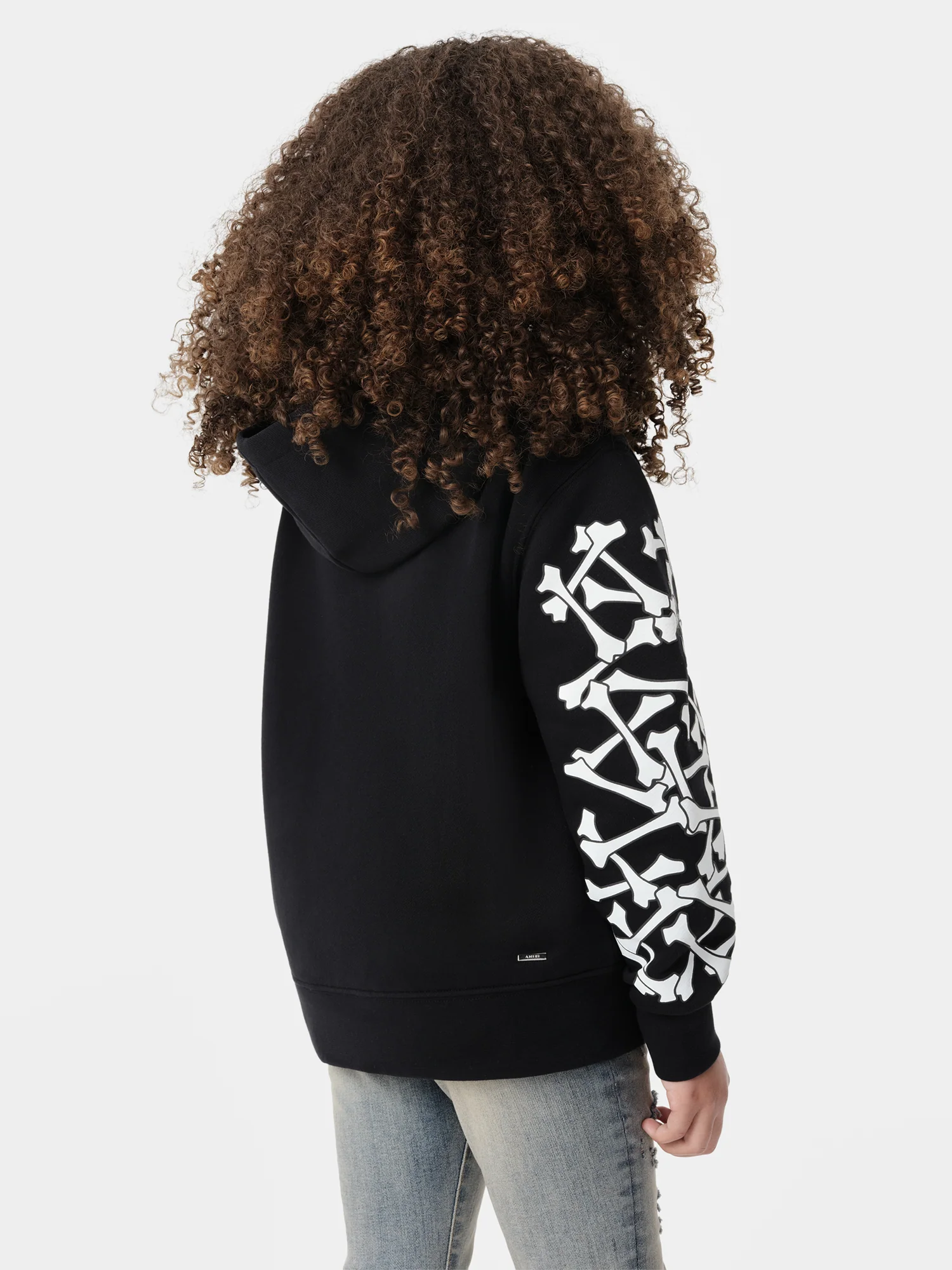 KIDS - KIDS' BONES HOODIE - Black