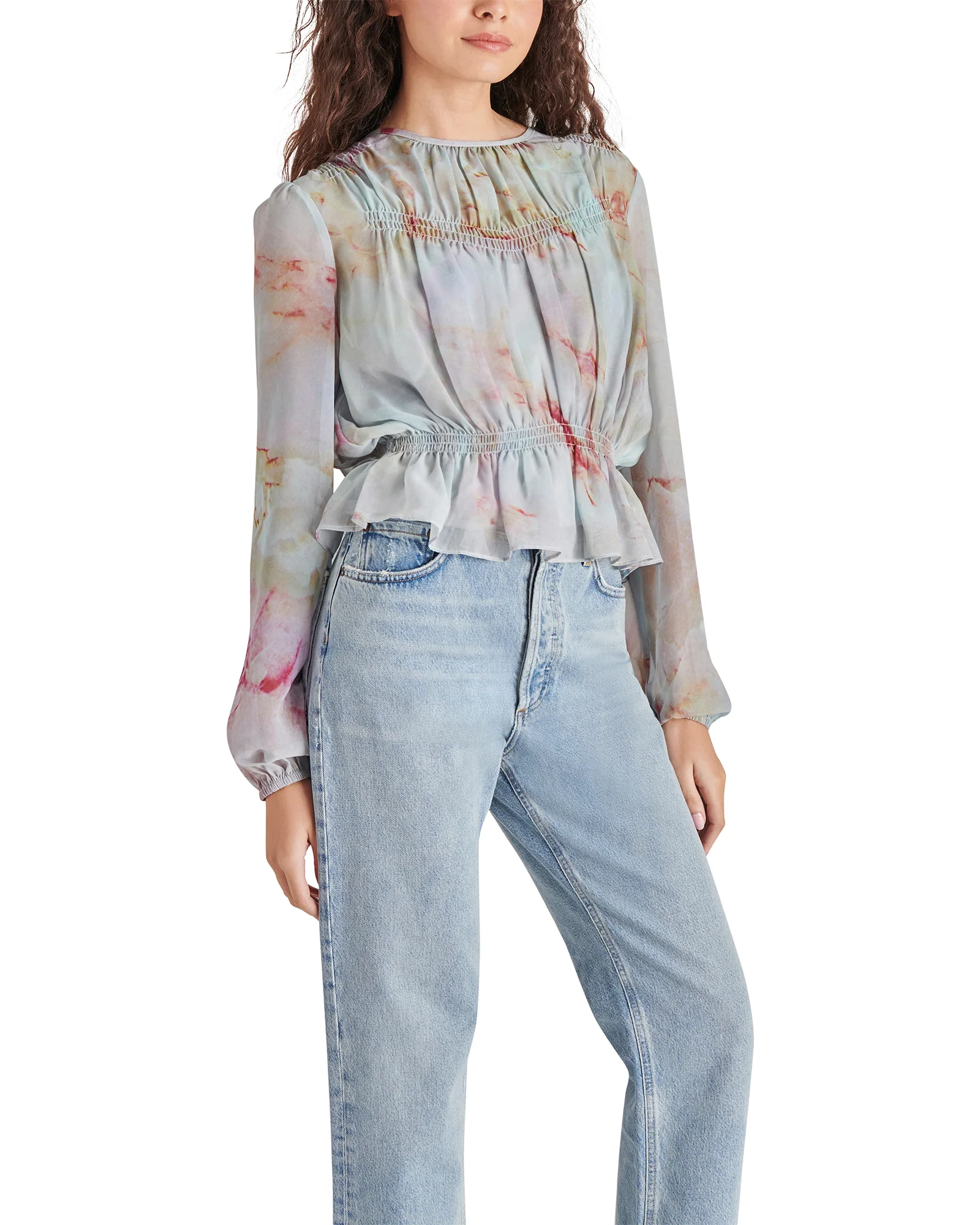 PYPER TOP PINK MULTI