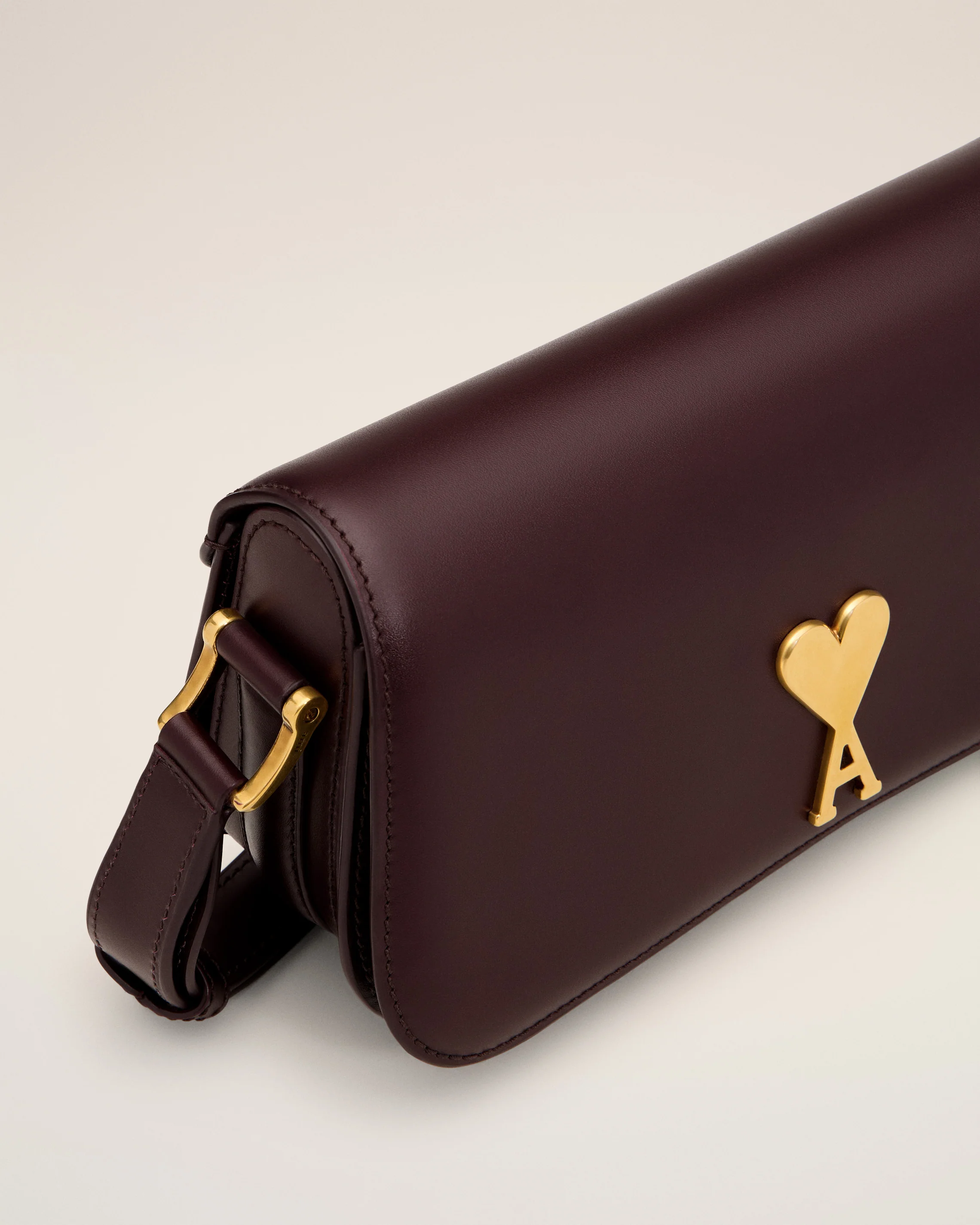 Burgundy Leather Shoulder Bag Paris Paris Bag