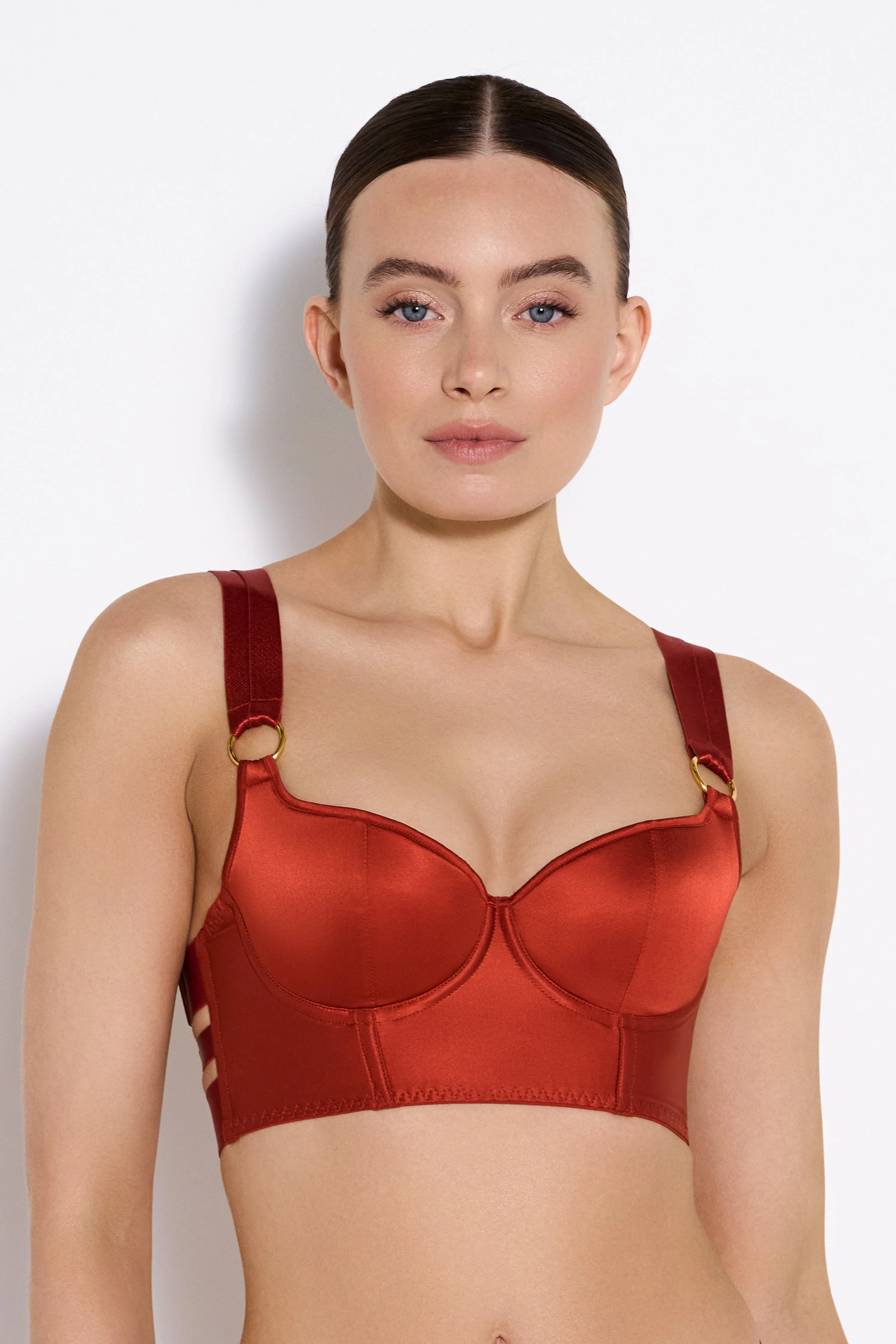 Signature Silk Longline Bodice Bra