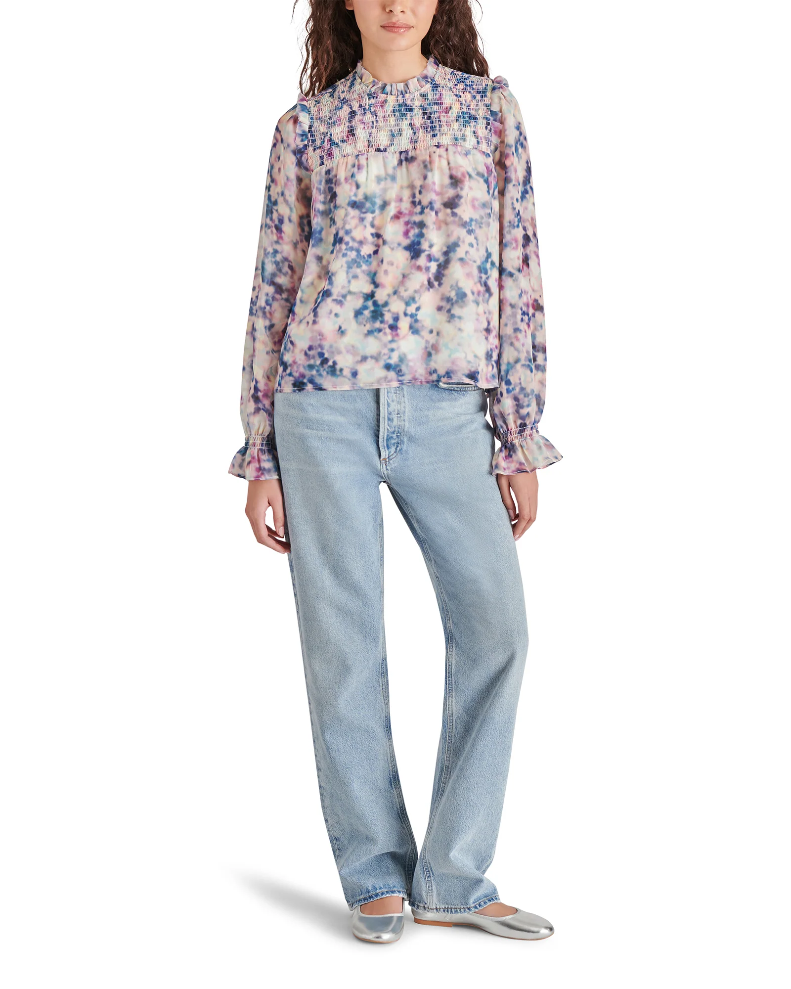 SOLEIL TOP PINK MULTI