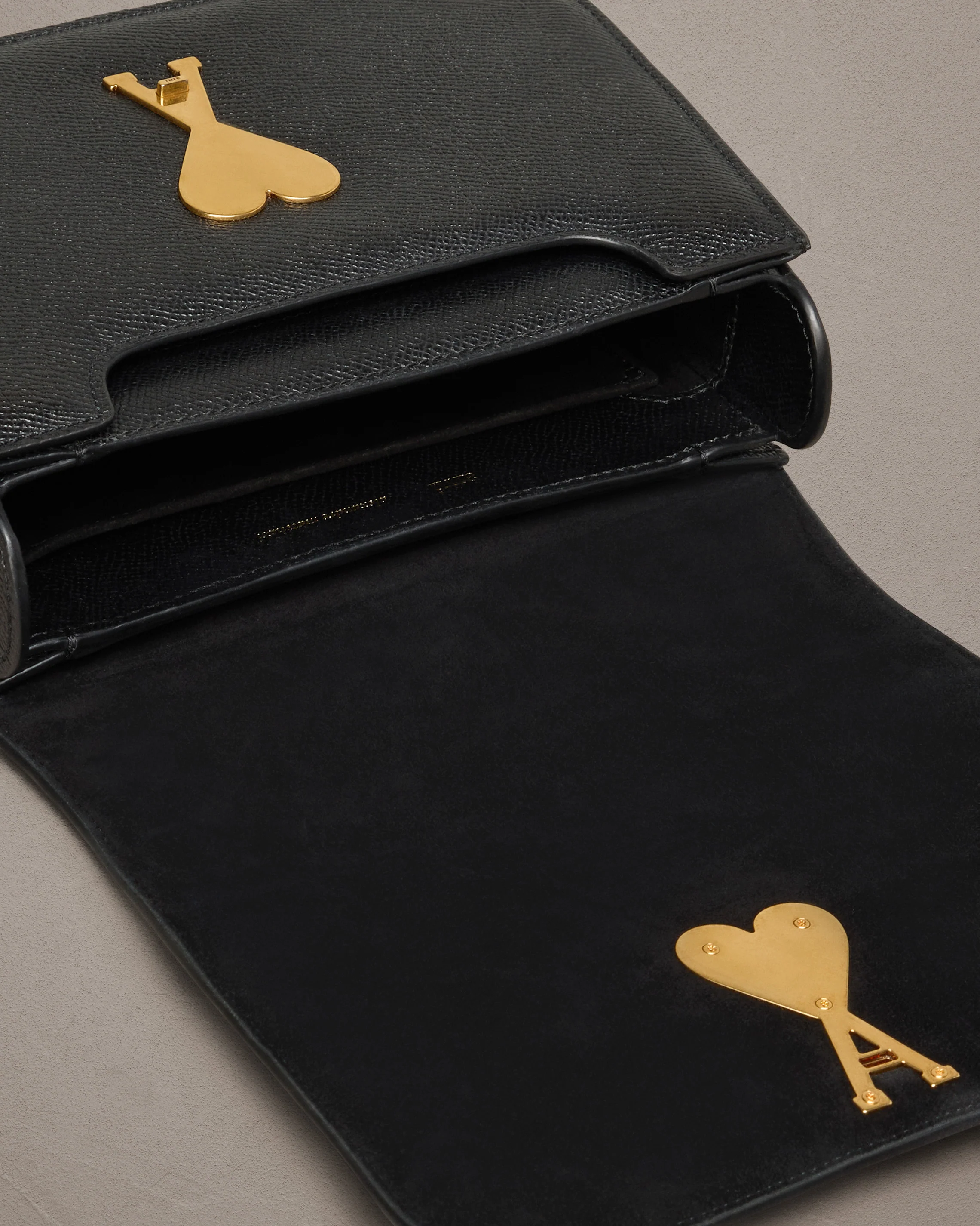 Black Leather Paris Paris Bag