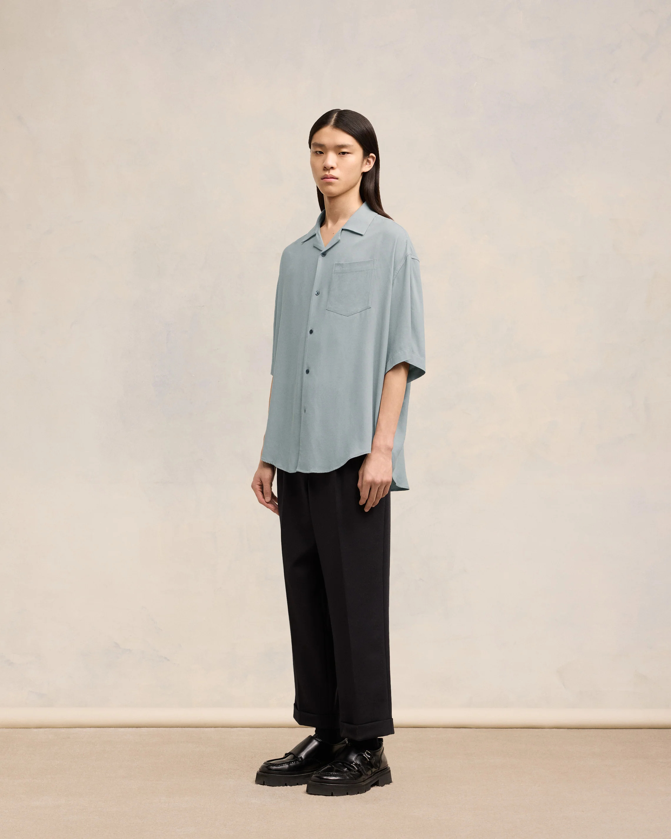Short Sleeve Boxy Shirt