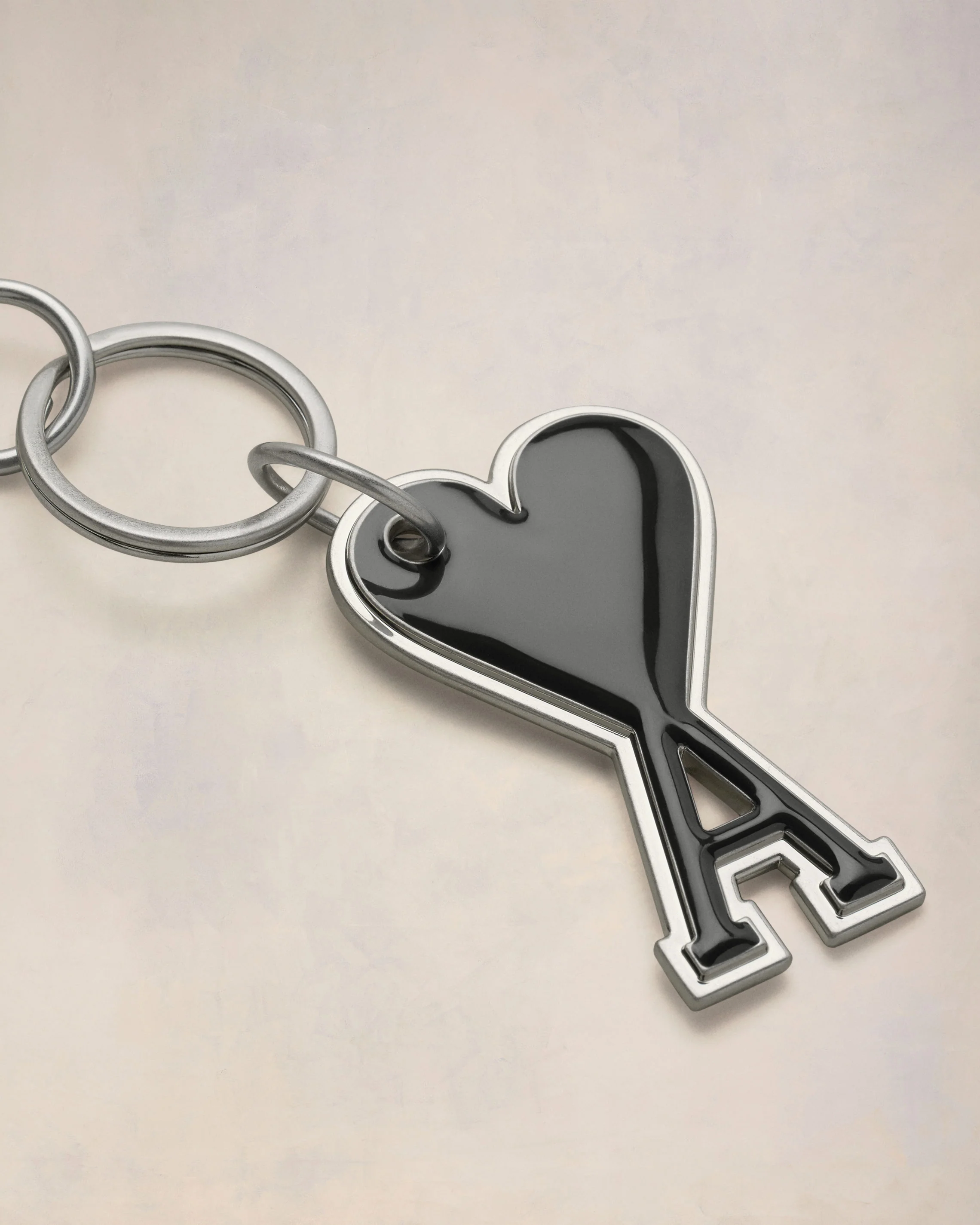Black Ami de Coeur Keyring