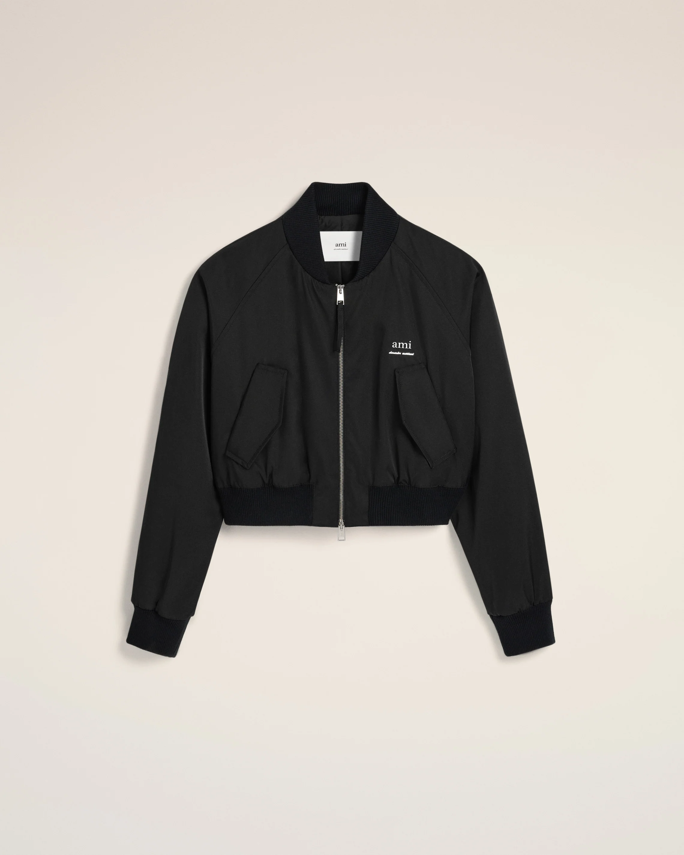 Black Twill Bomber