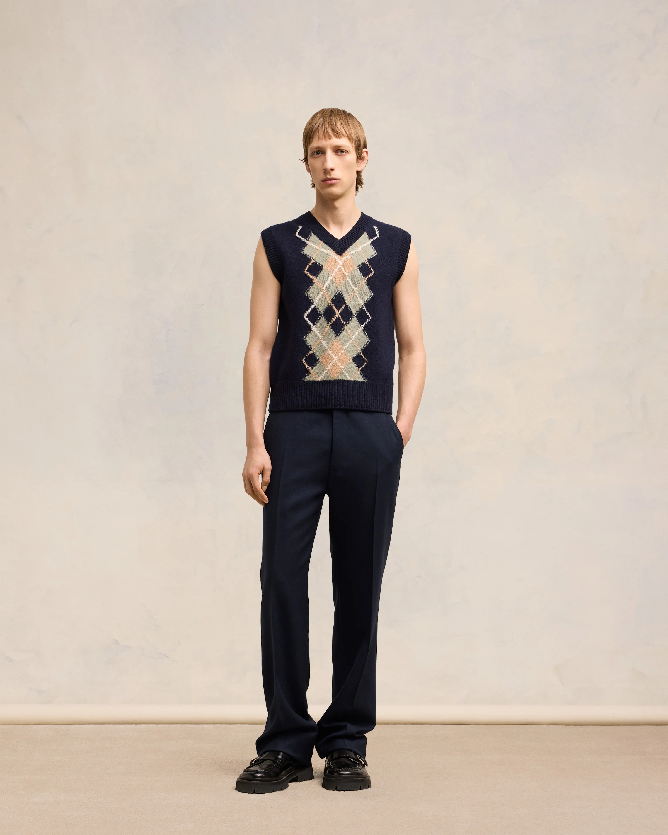 Straight Fit Trousers