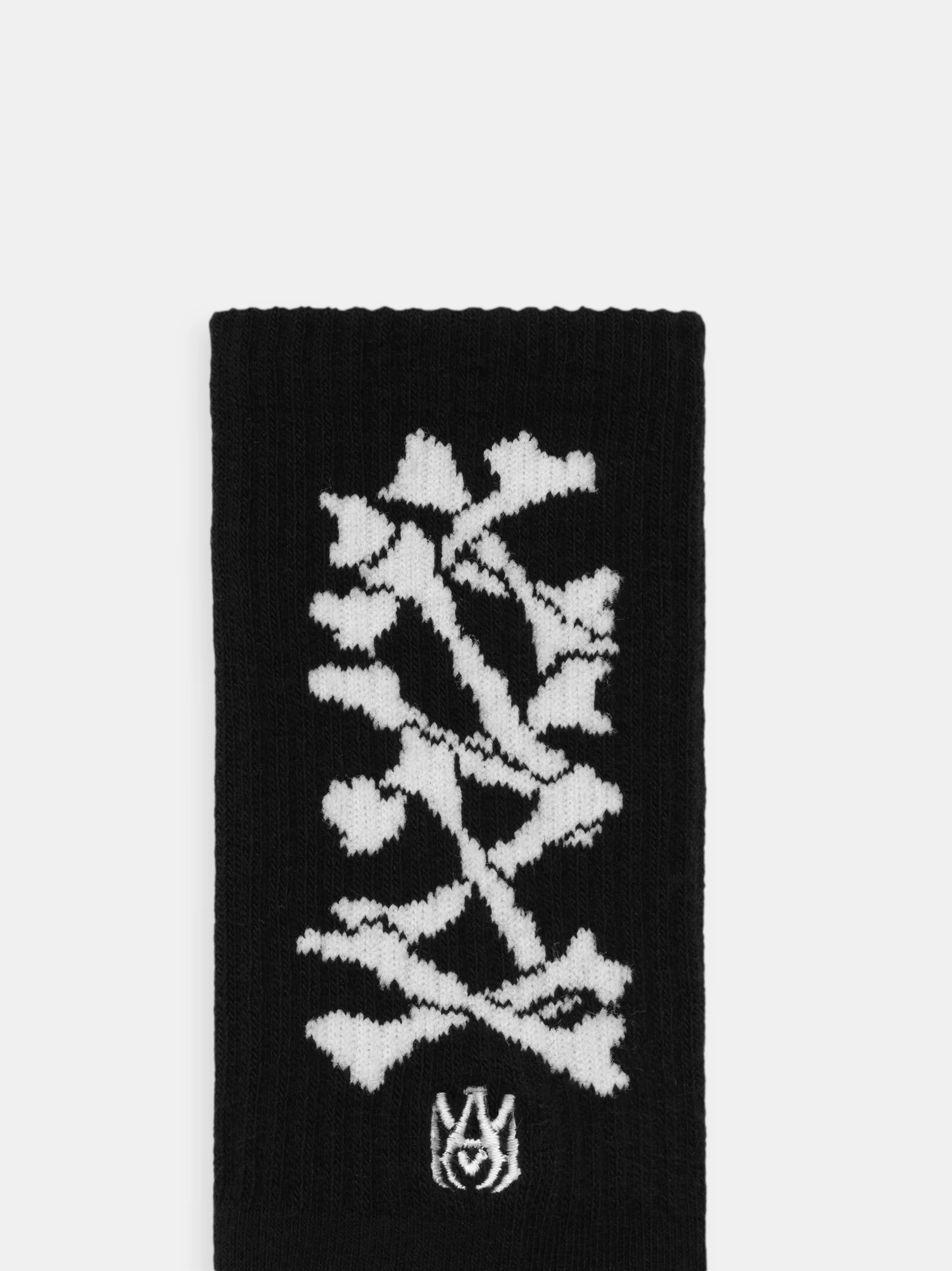 KIDS - KIDS' BONES STACKED SOCKS - Black