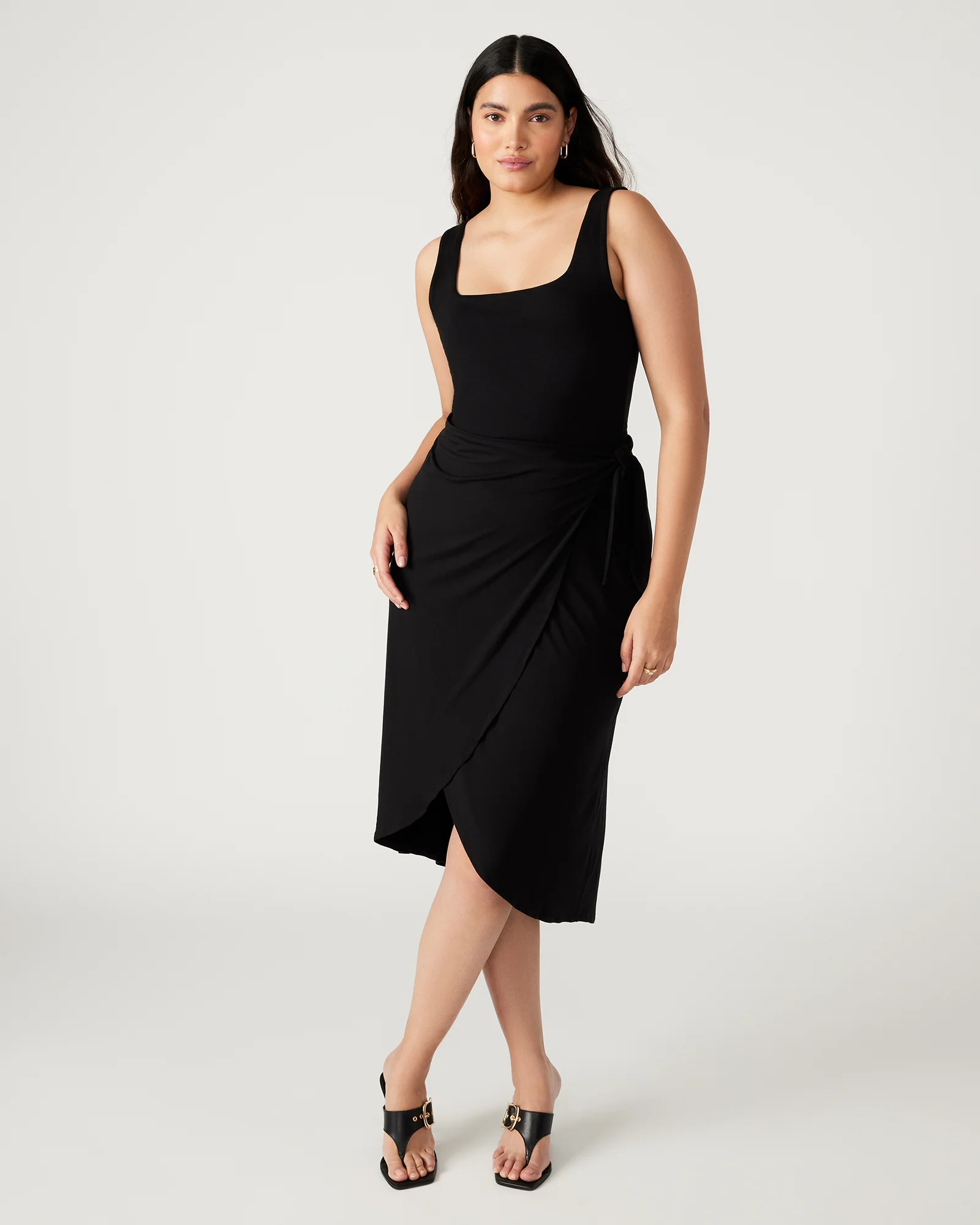 RHEA DRESS BLACK