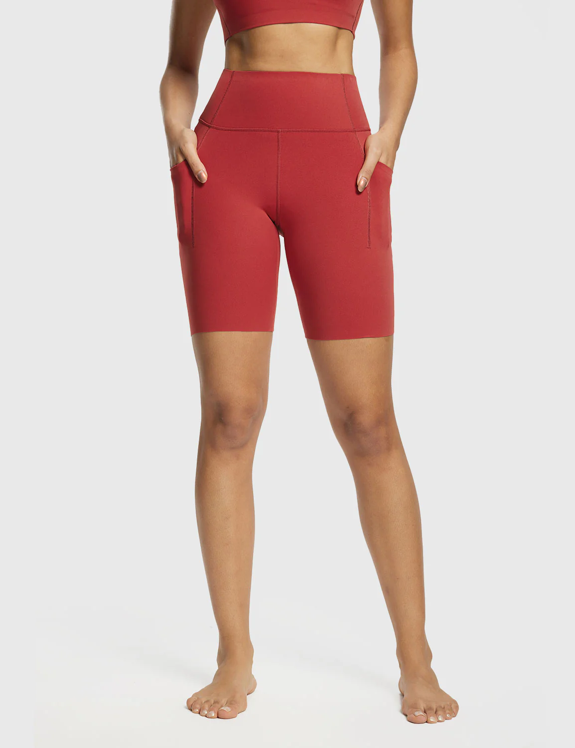 Freeleaf 8 Seamless High-Rise Shorts