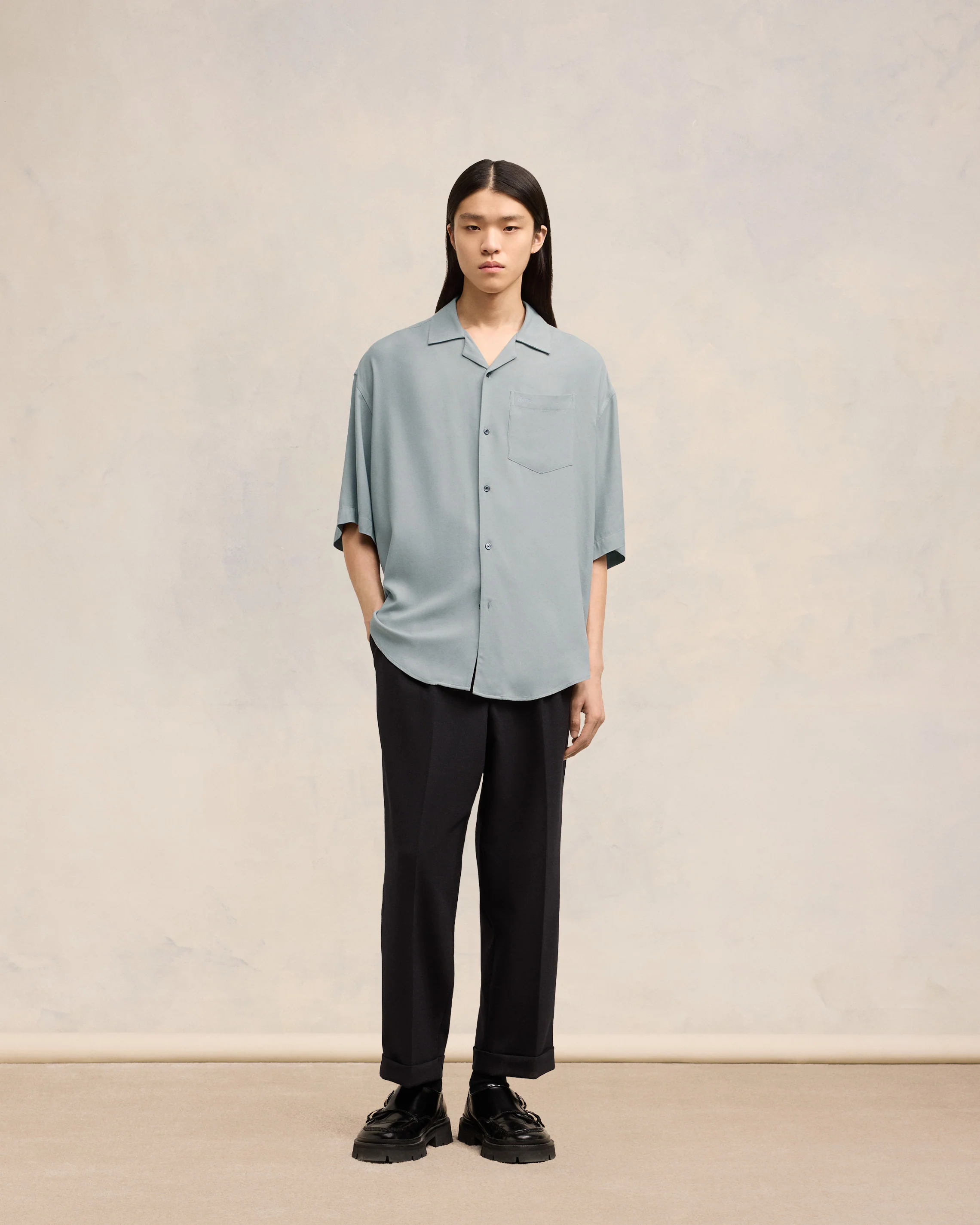 Short Sleeve Boxy Shirt