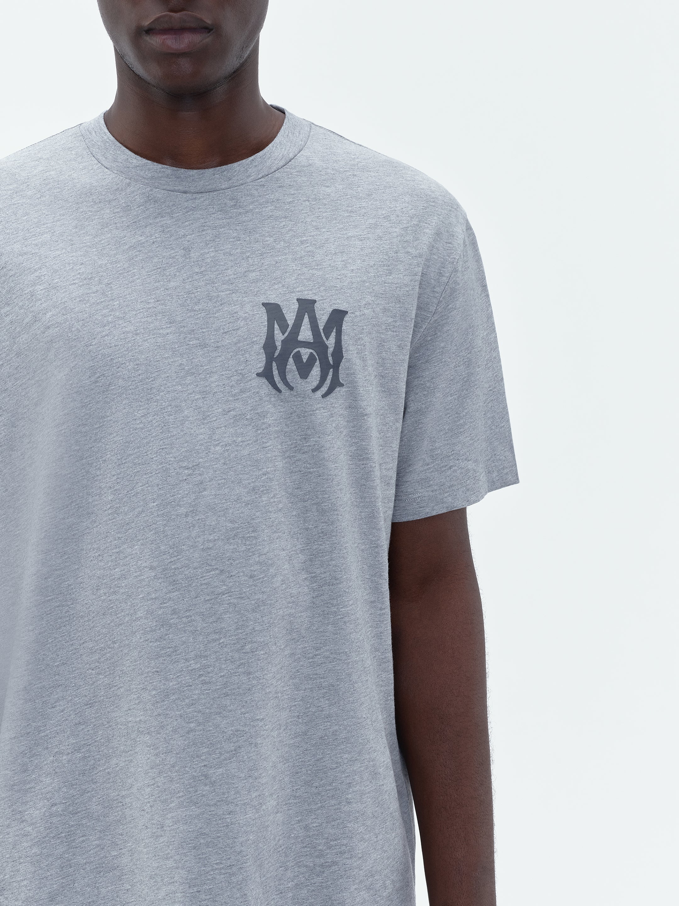 MA LOGO TEE - Heather Grey