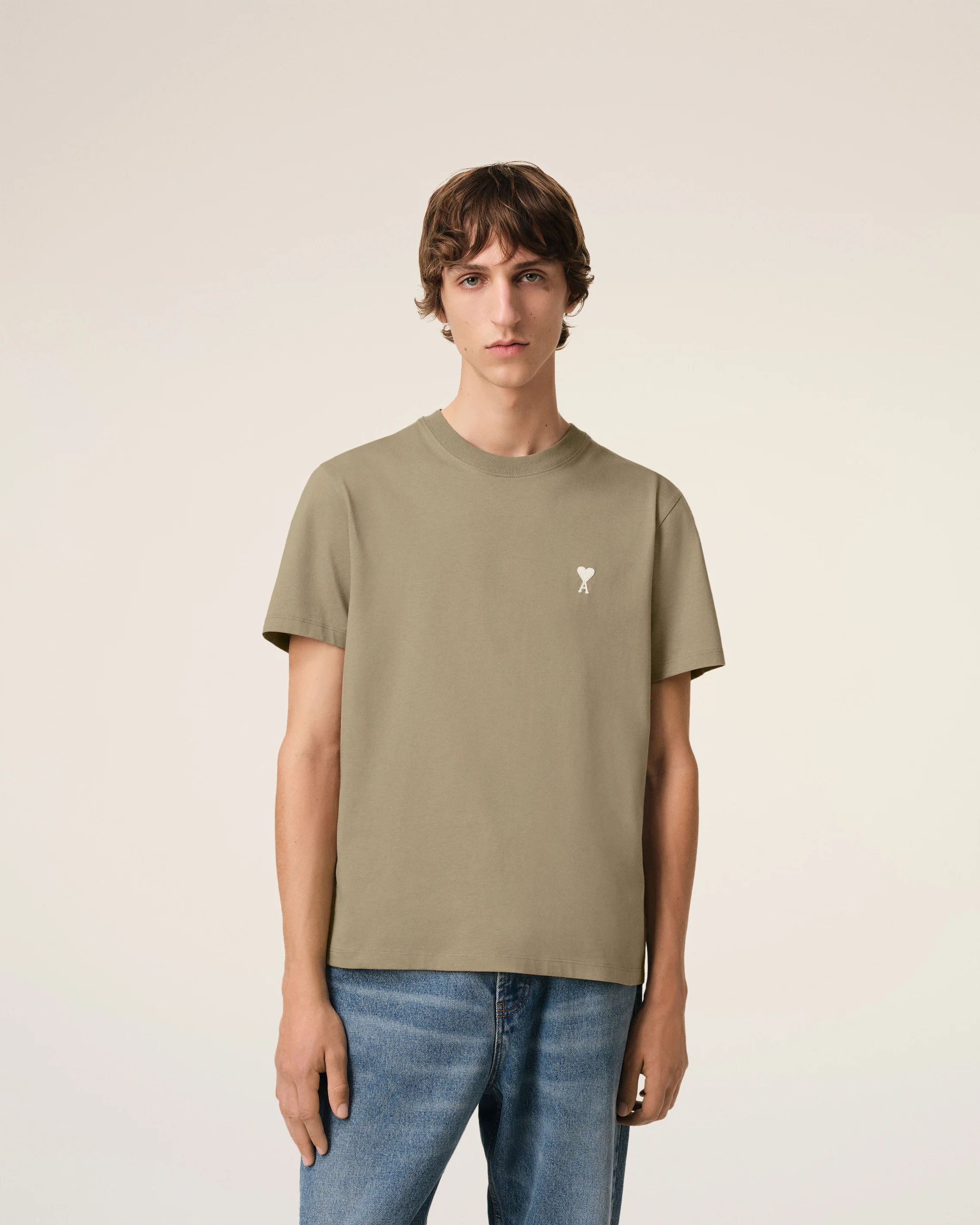 Green Cotton Ami de Coeur T-Shirt