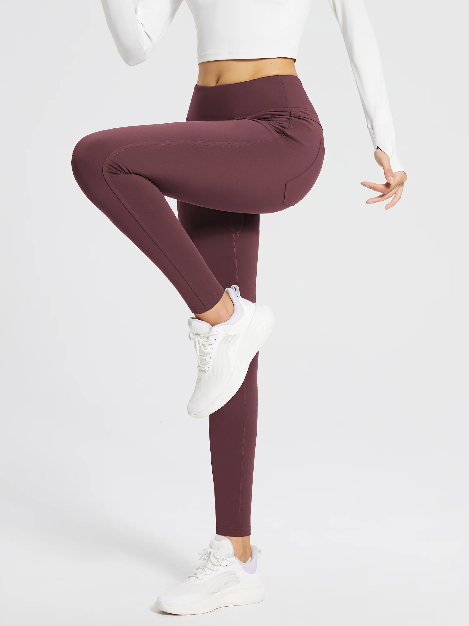 Laureate Fleece-Lined Denim Leggings