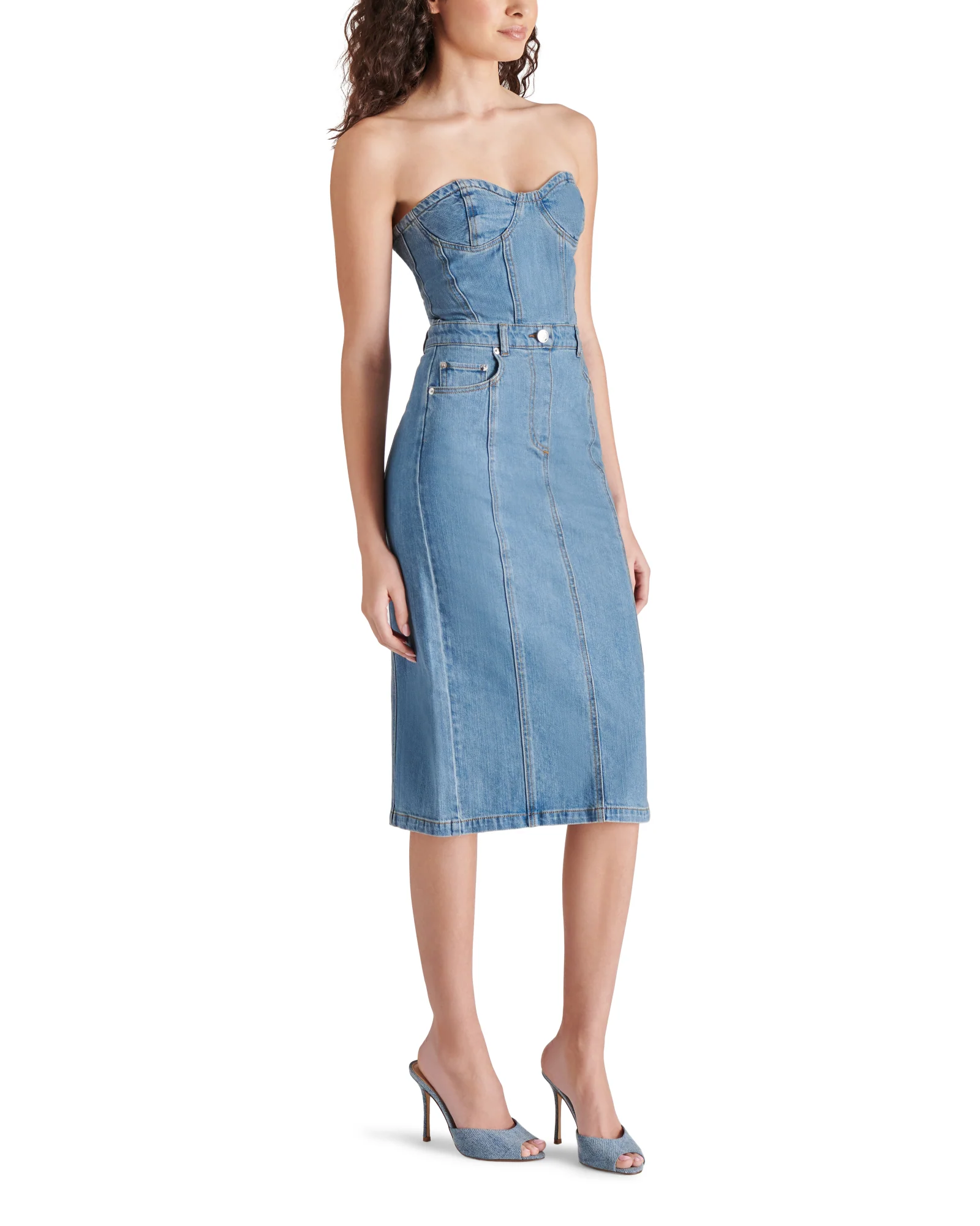 ANYA DRESS LIGHT BLUE