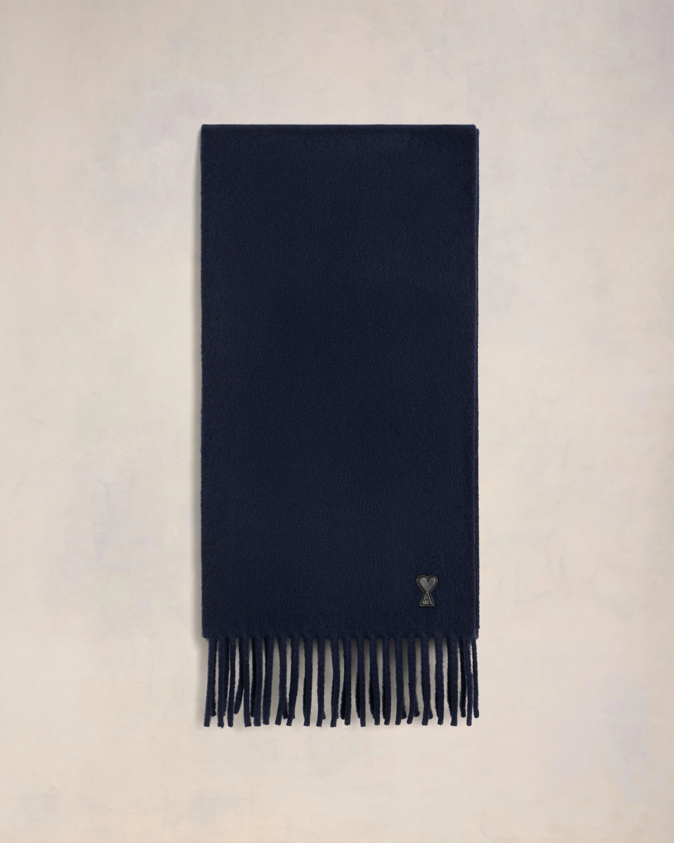 Ami de Coeur Leather Patch Scarf