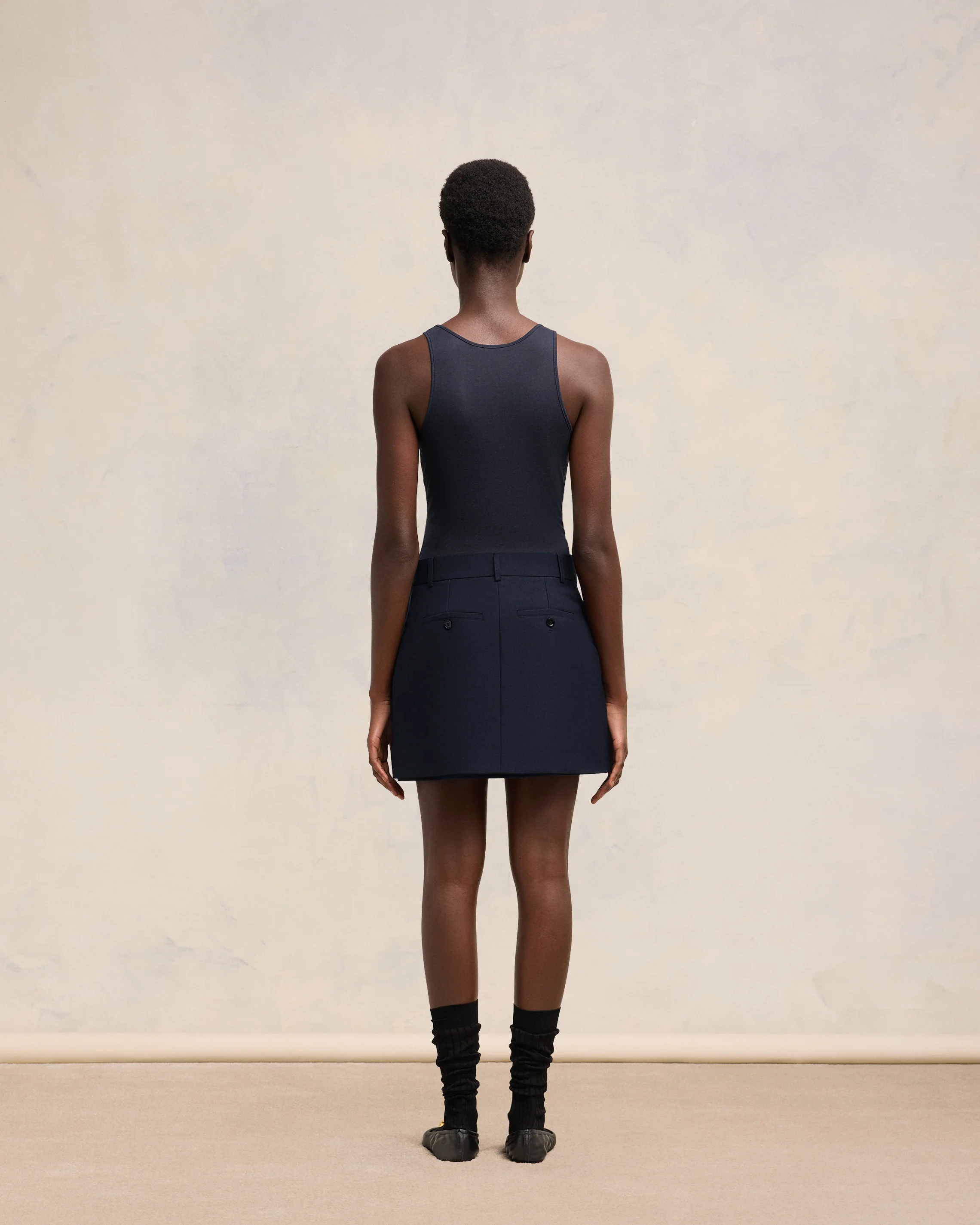 Mini Skirt With Panels