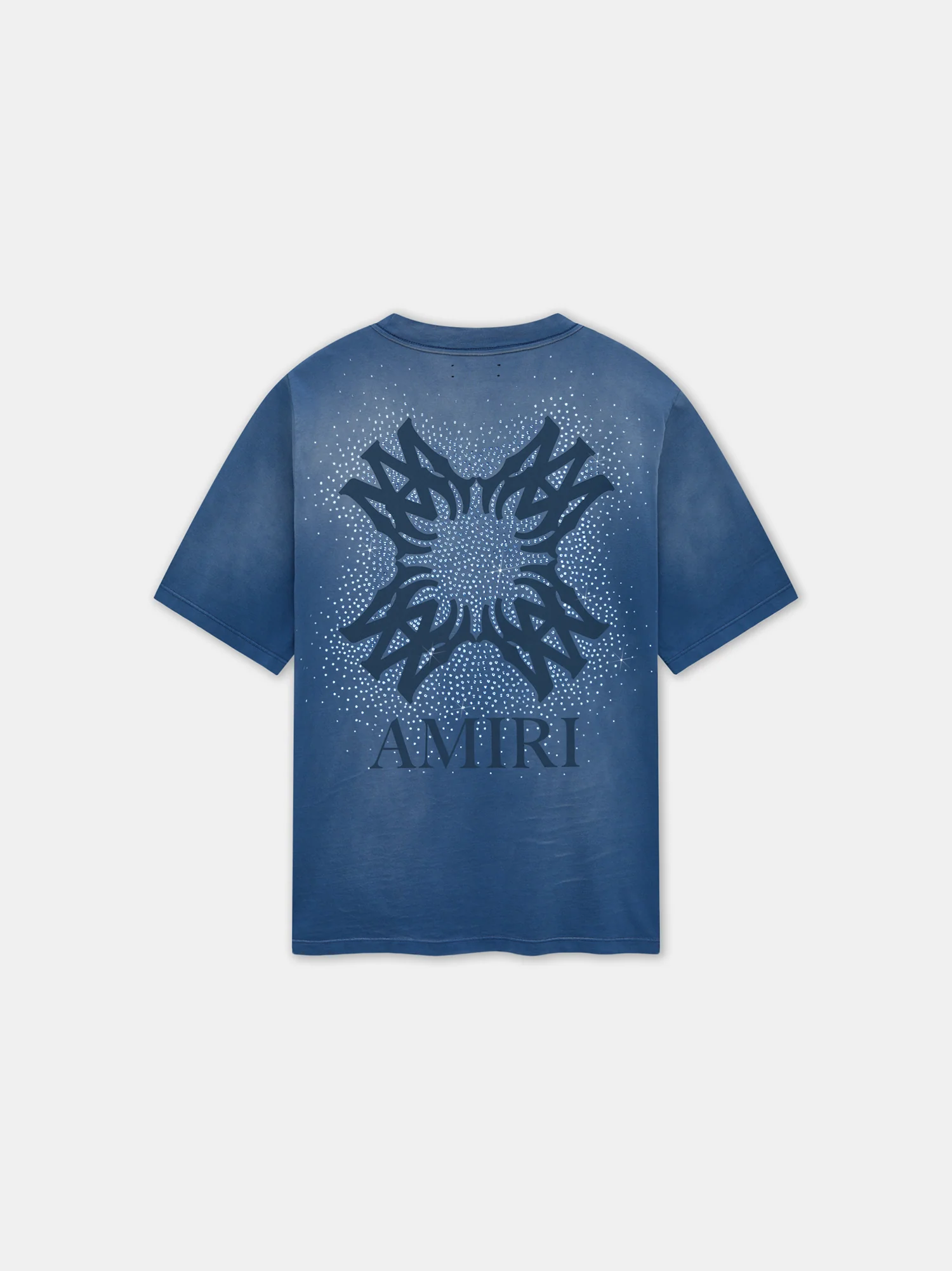 MA QUAD CRYSTAL TEE - Navy