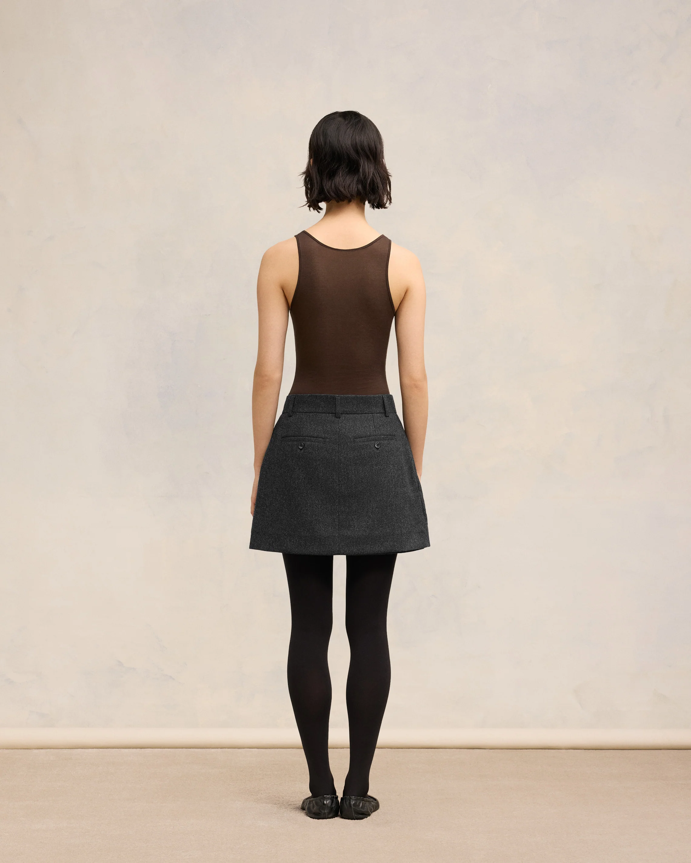 Mini Skirt With Panels