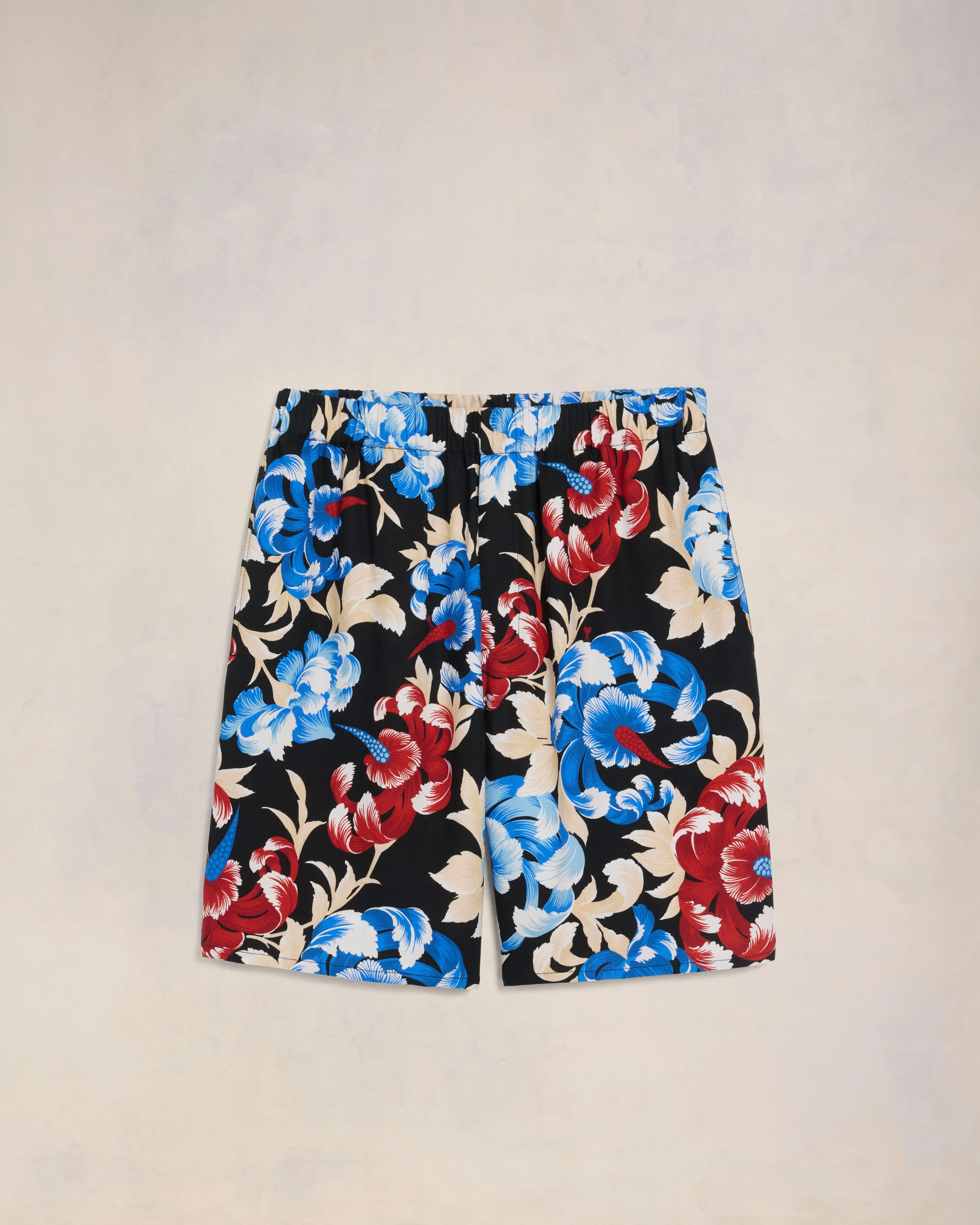 Printed Mini Short With Elastiqued Waistband