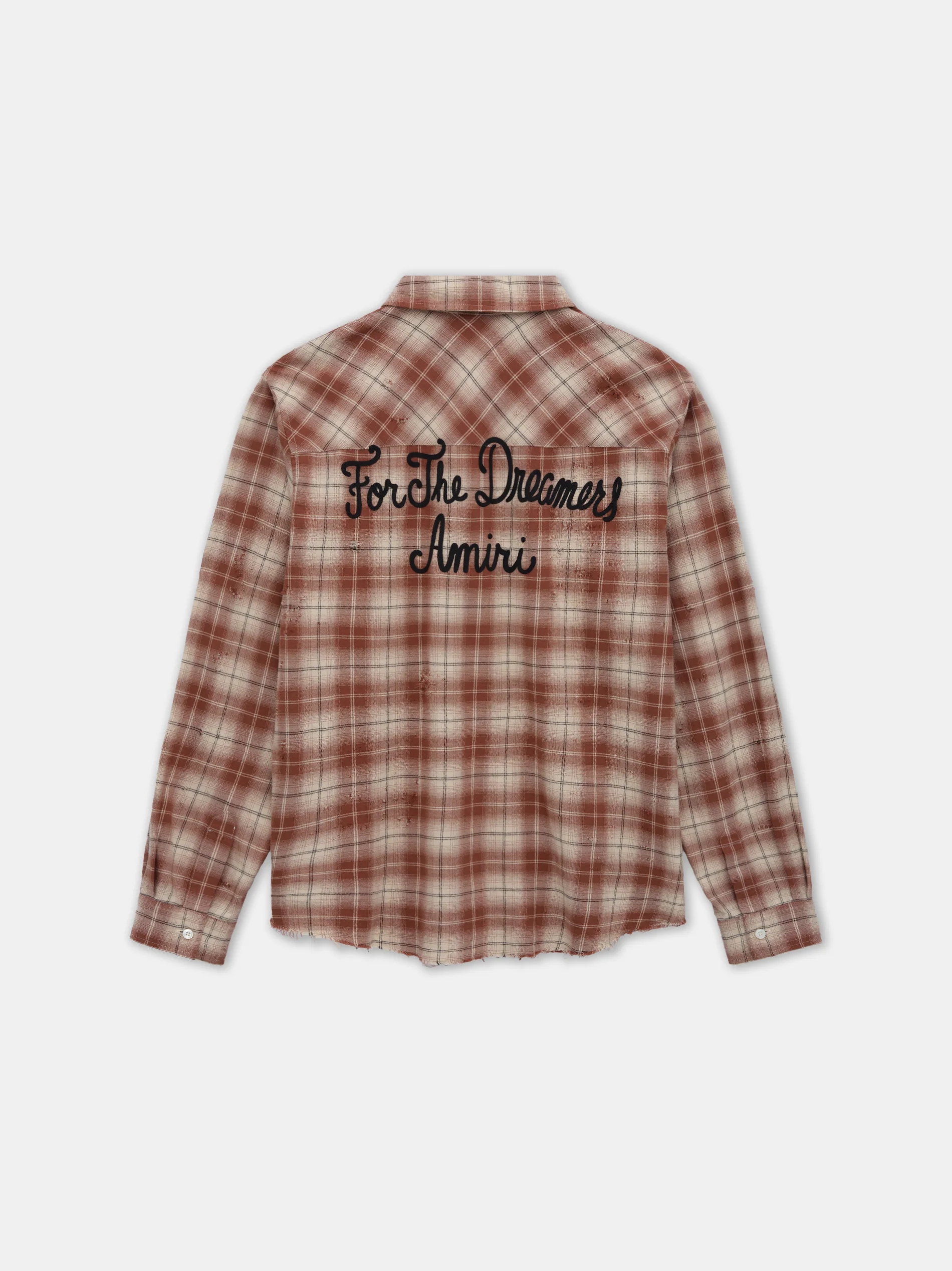 AMIRI SHOTGUN FLANNEL - Chocolate